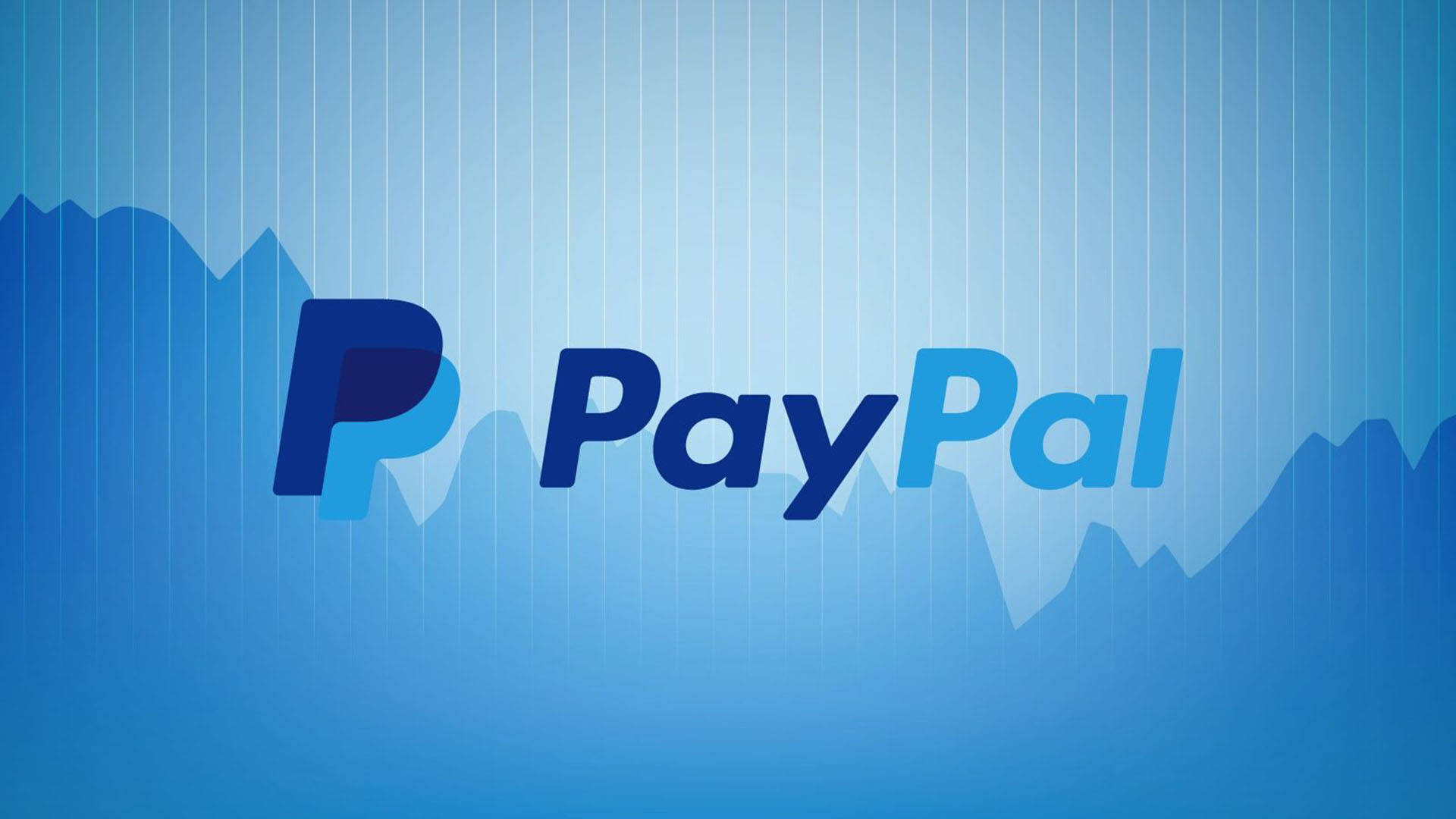 Paypal Logo Graph Art Background