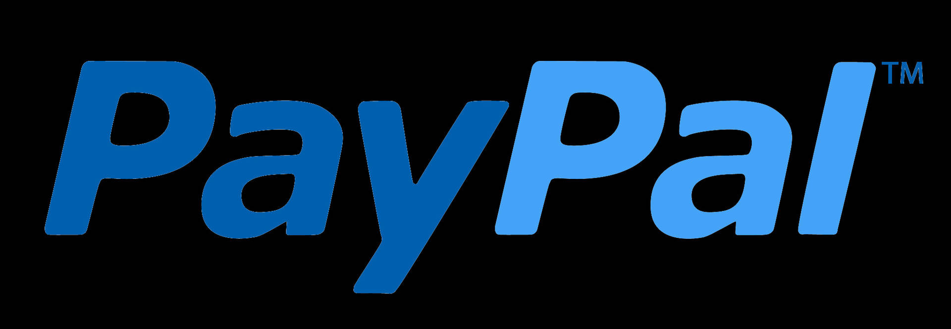 Paypal Name In Black Background Background
