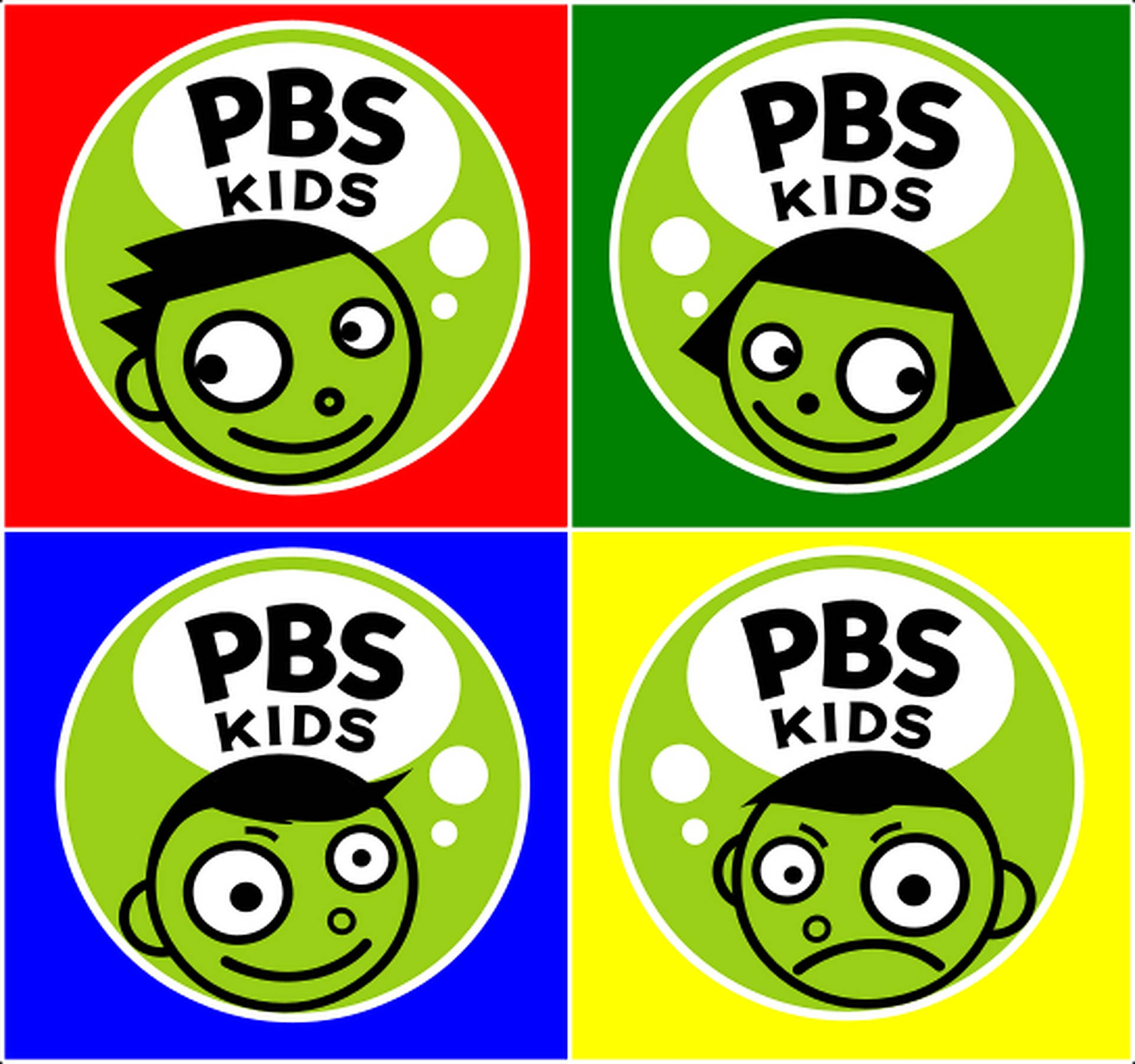 Pbs Kids Collage Background