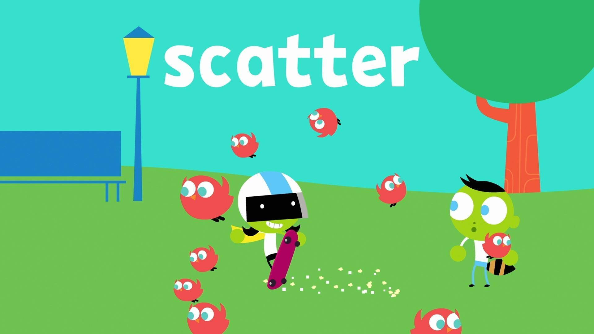 Pbs Kids Scatter Poster Background
