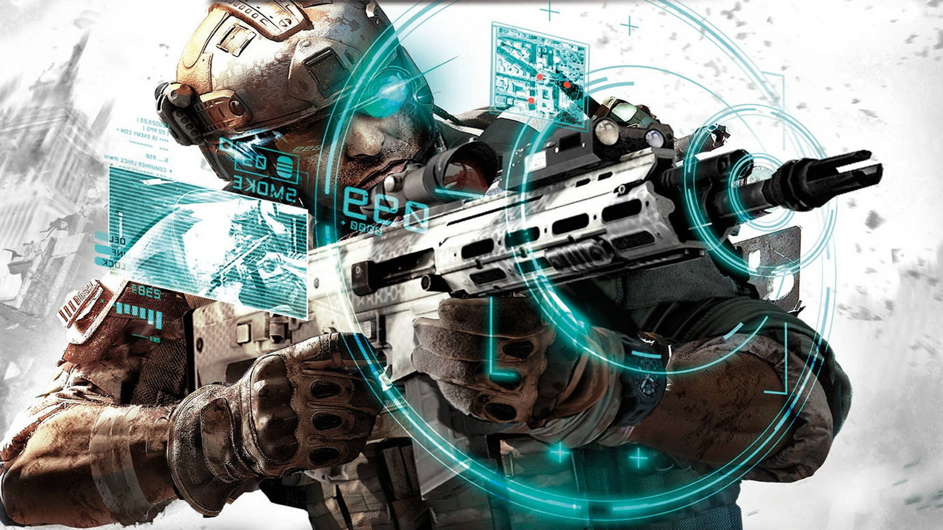 Pc Gaming Ghost Recon Soldier Background