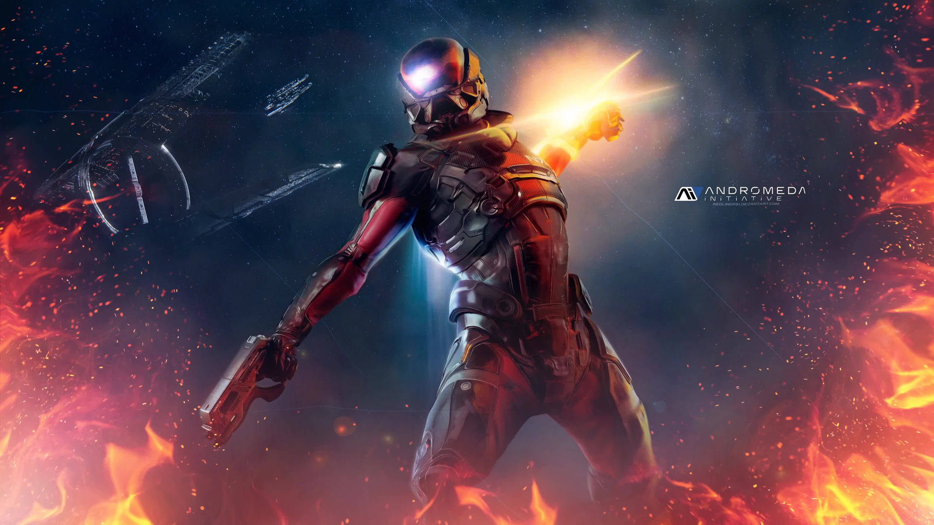 Pc Gaming Mass Effect Andromeda Background