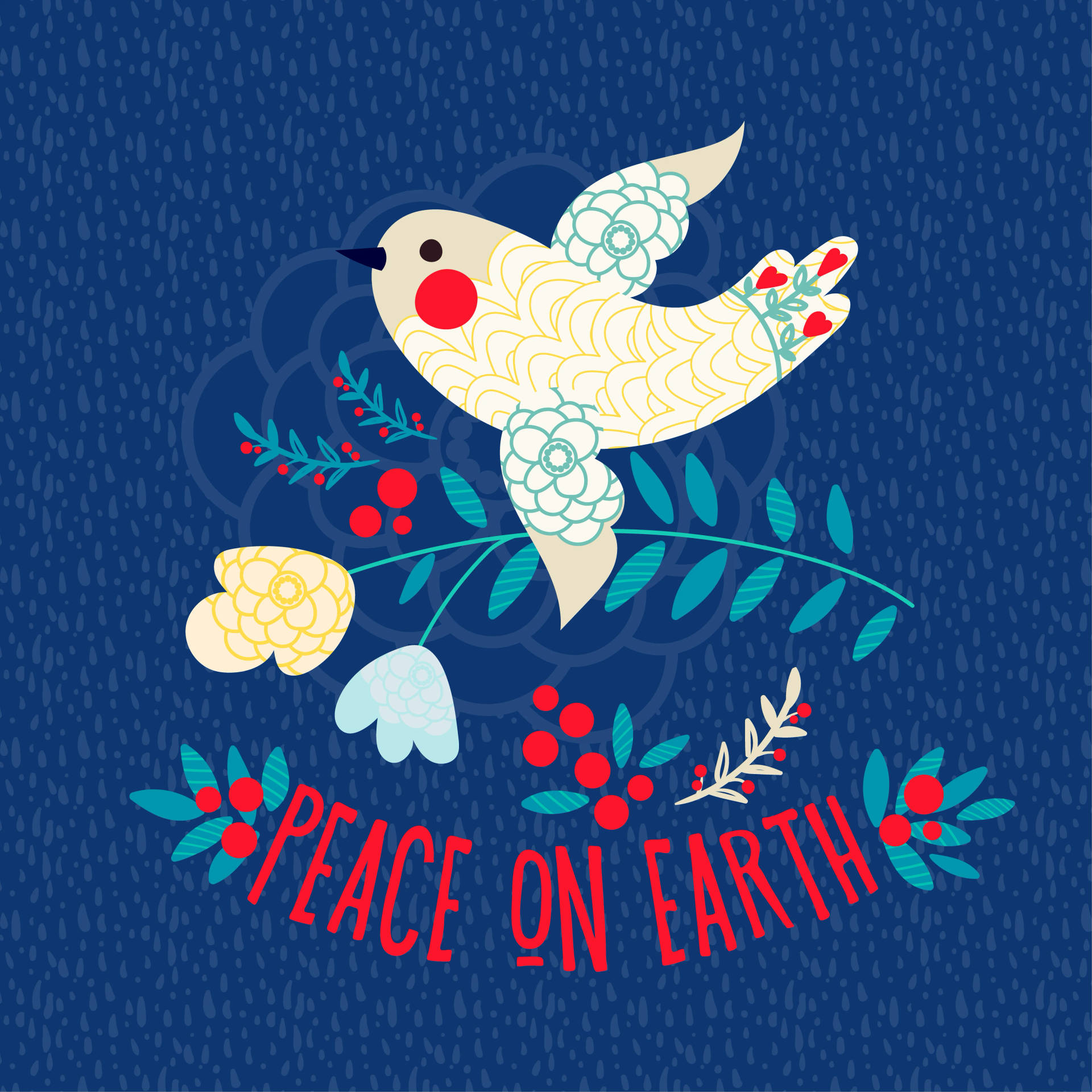 Peace On Earth Art Background