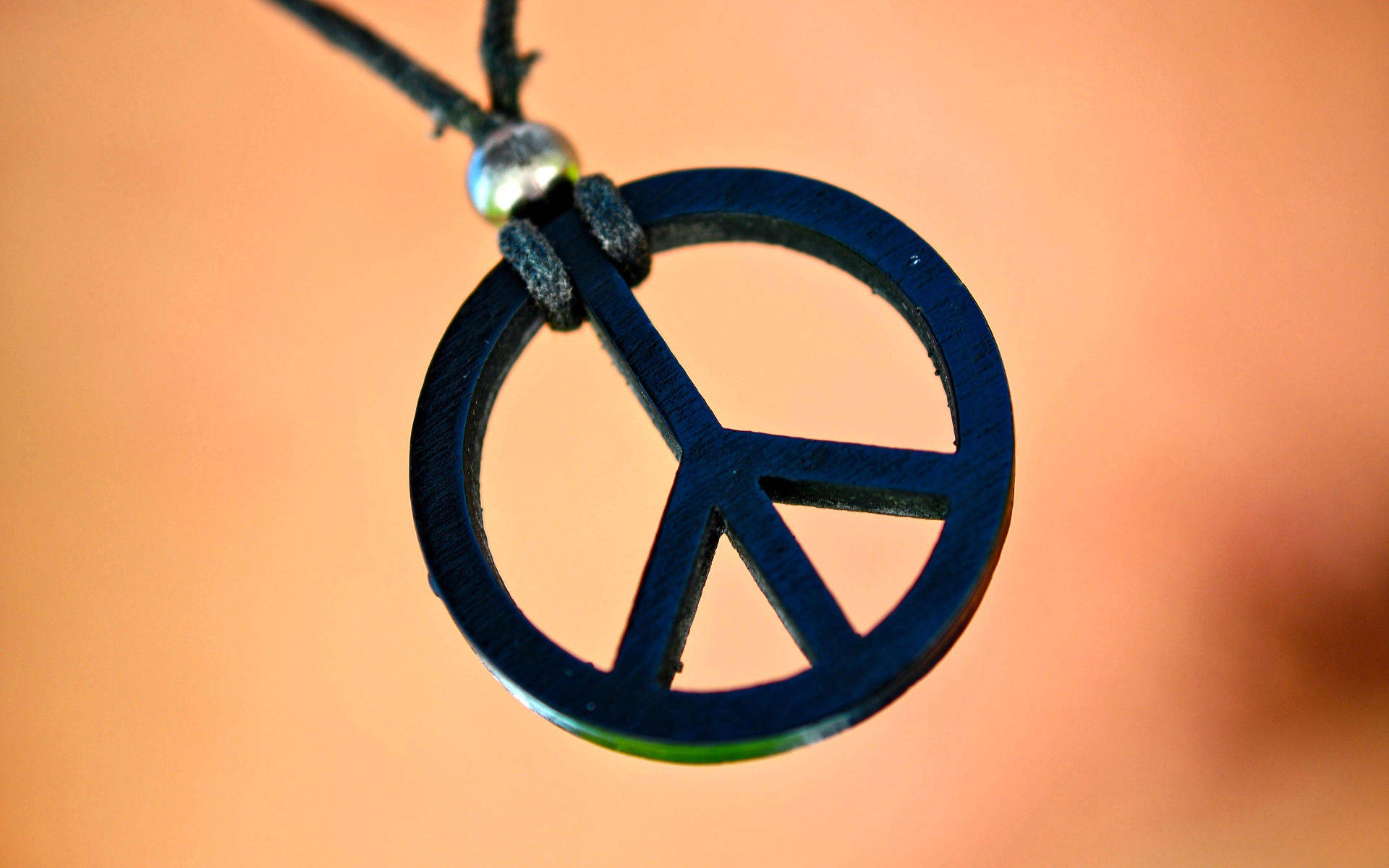 Peace Symbol Pendant Background