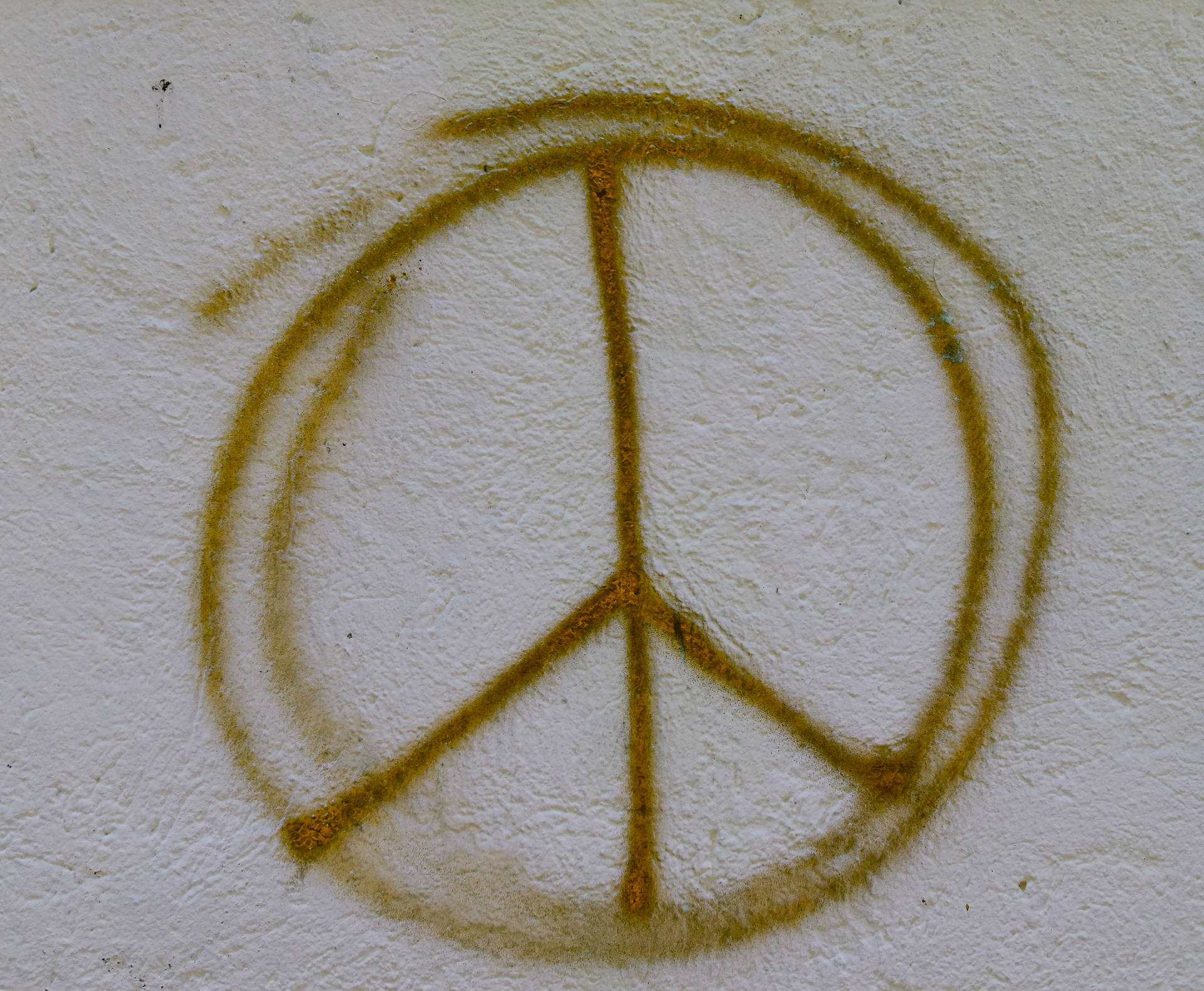 Peace Symbol Wall Graffiti Background