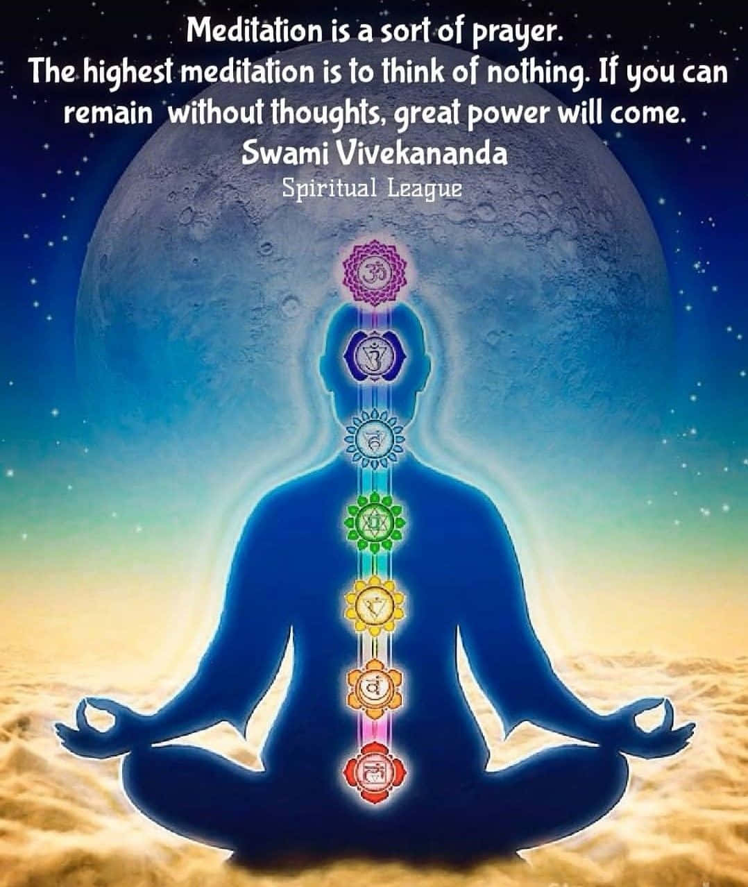 Peaceful Spiritual Meditation Background