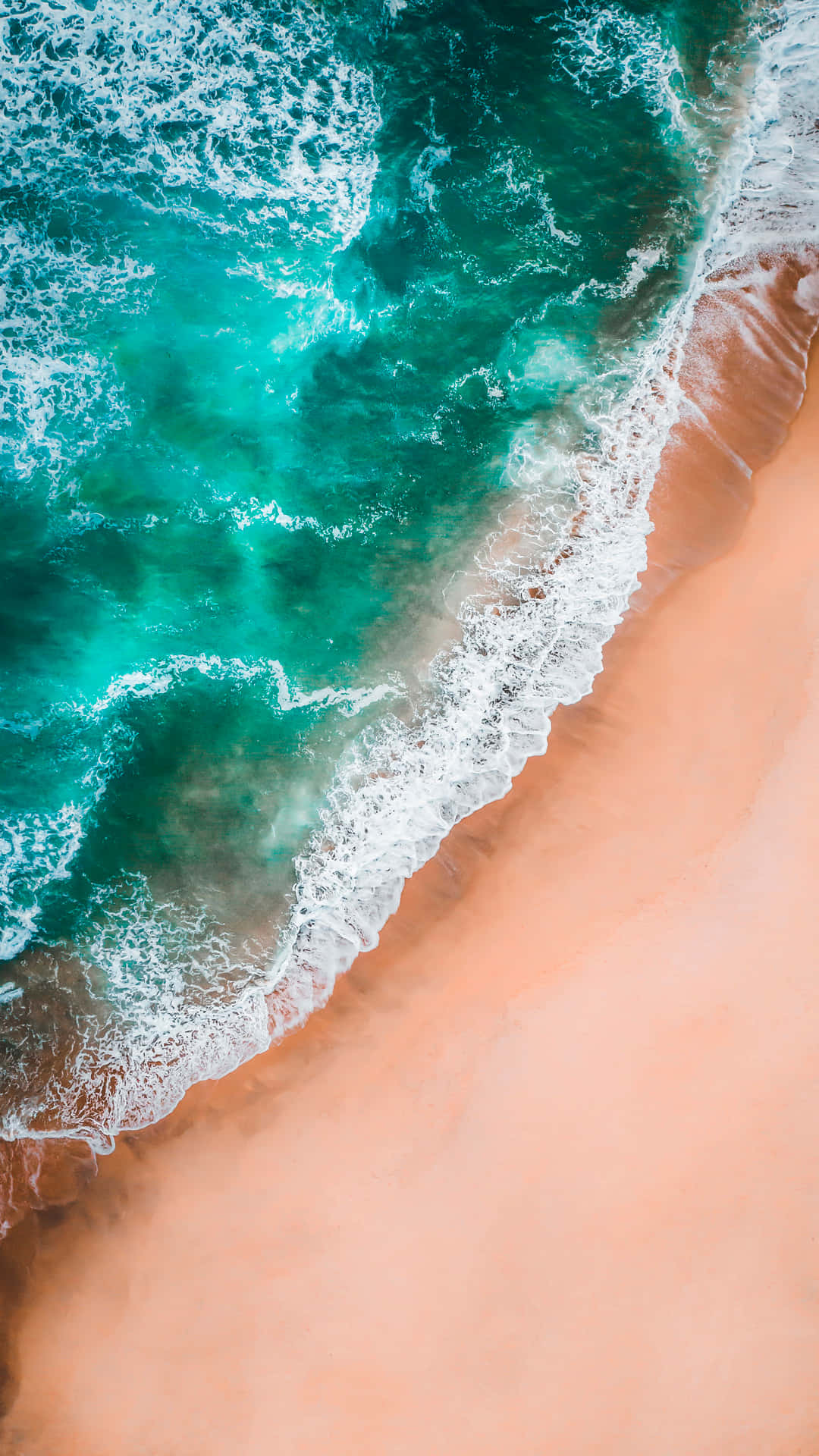 Peaceful Sunrise Over An Endless Pretty Ocean Background
