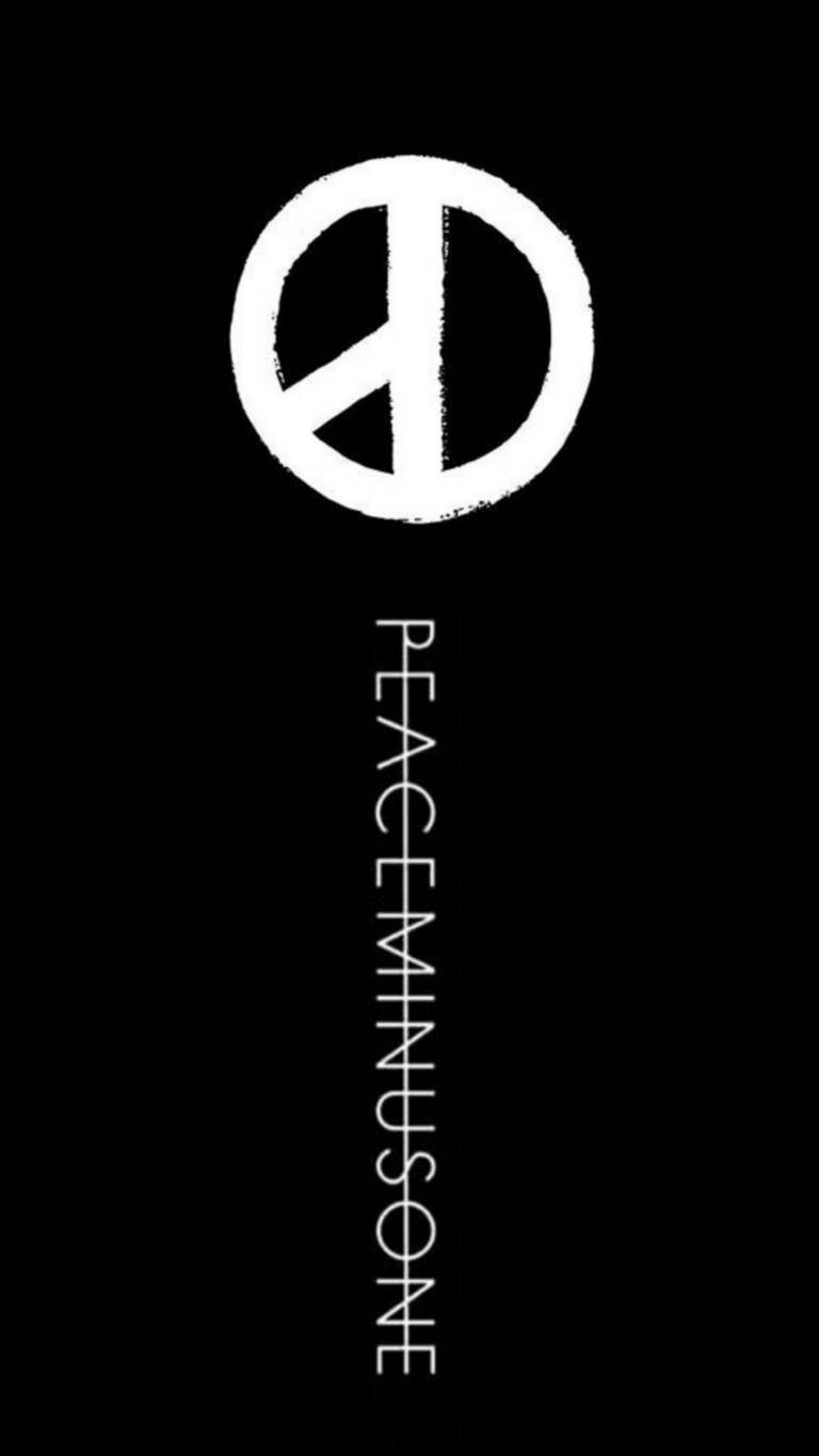 Peaceminusone Official Trademark Background