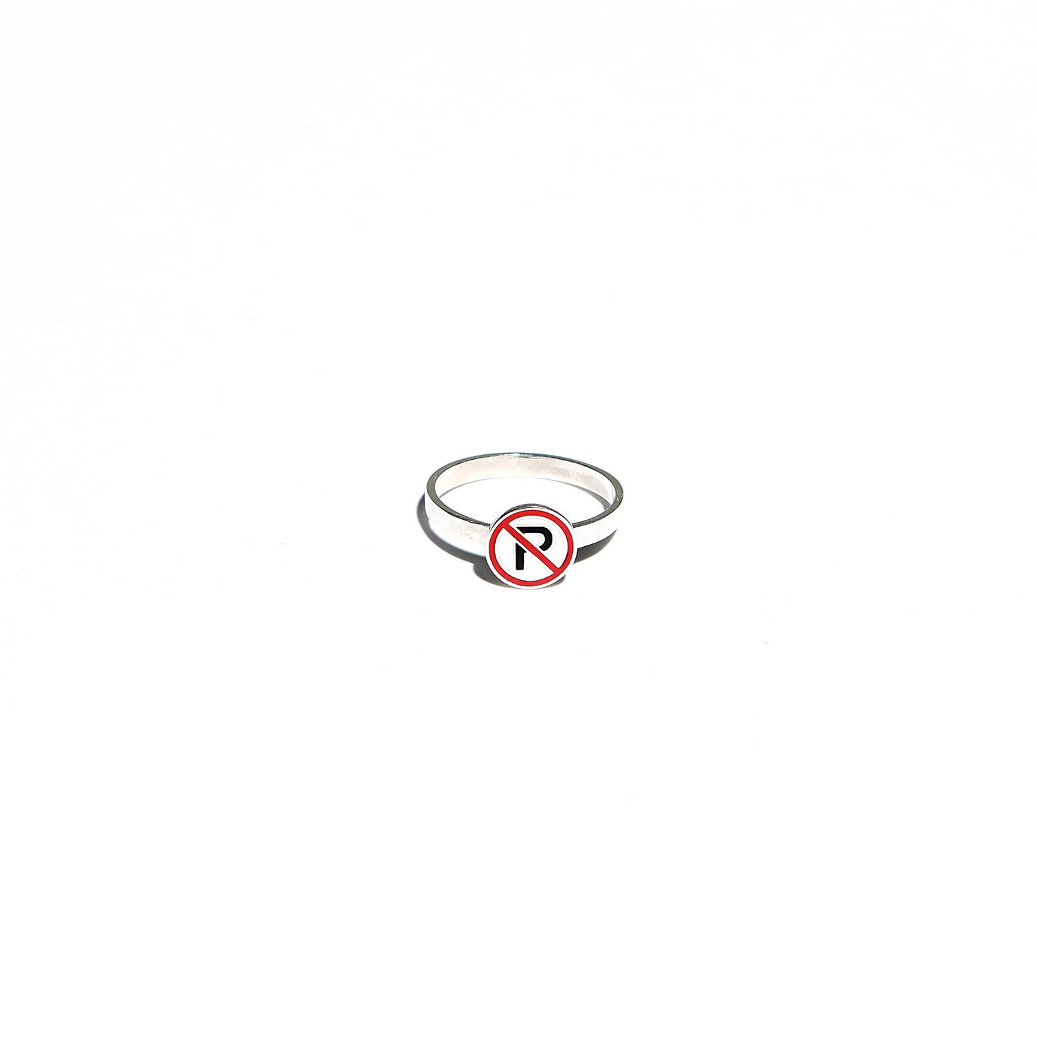 Peaceminusone Silver Ring