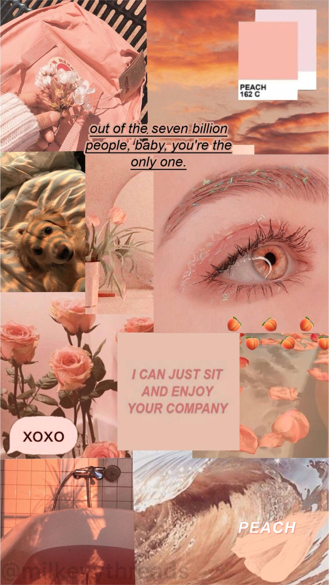 Peach Aesthetic Eye