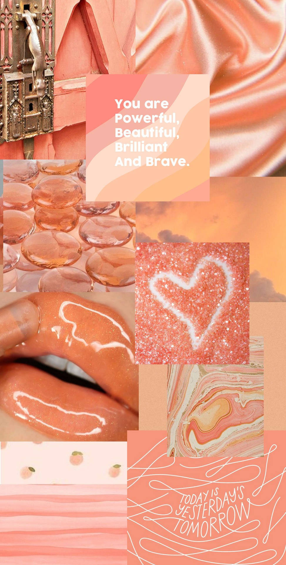 Peach Aesthetic Gloss