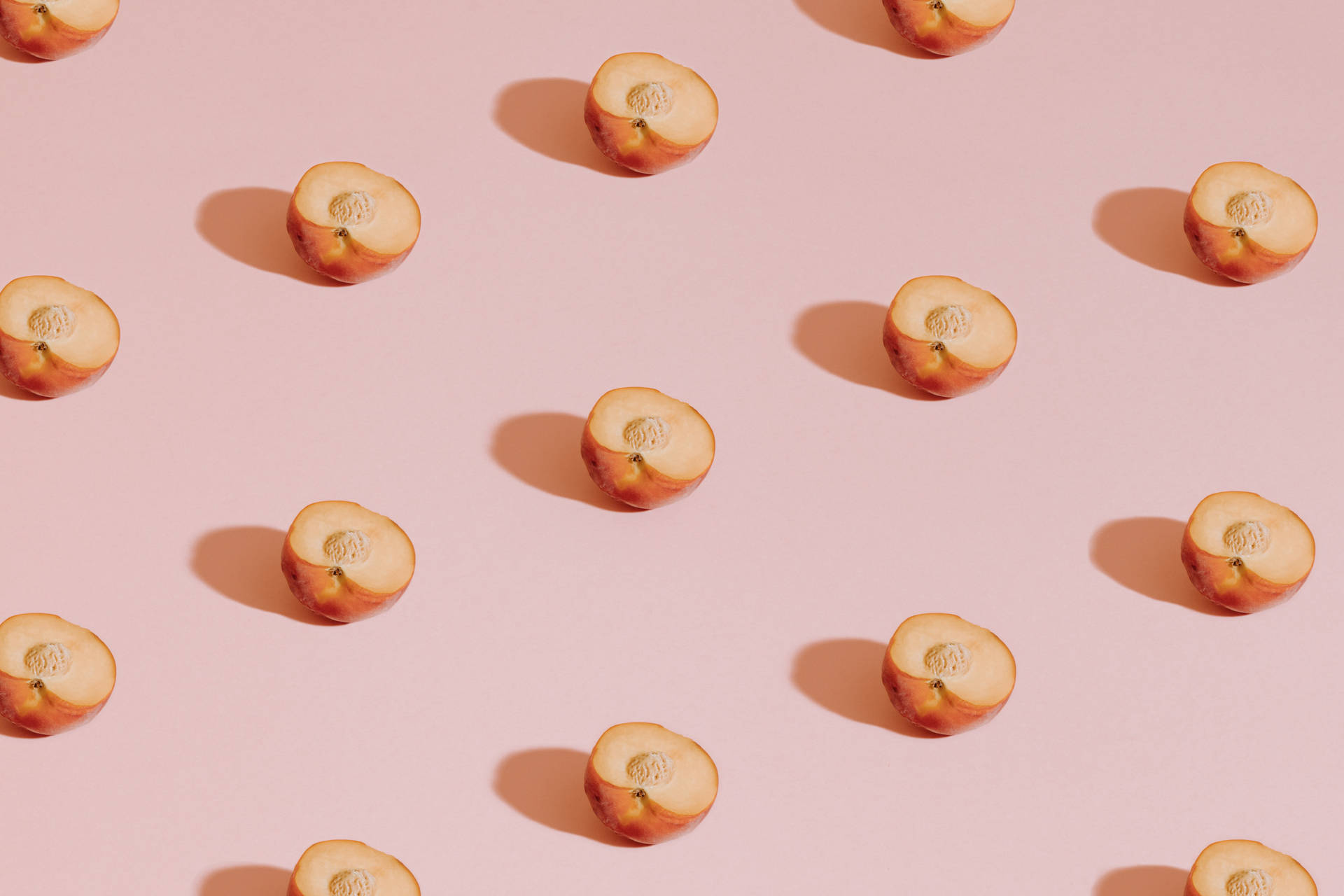 Peach Aesthetic Laptop Background Background