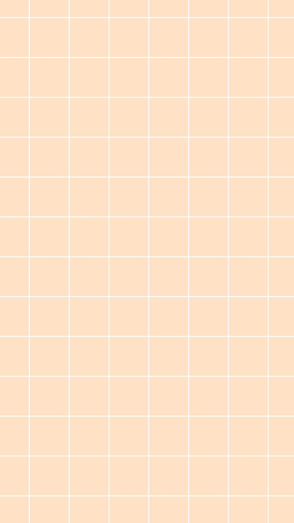 Peach Background White Grid Lines Background