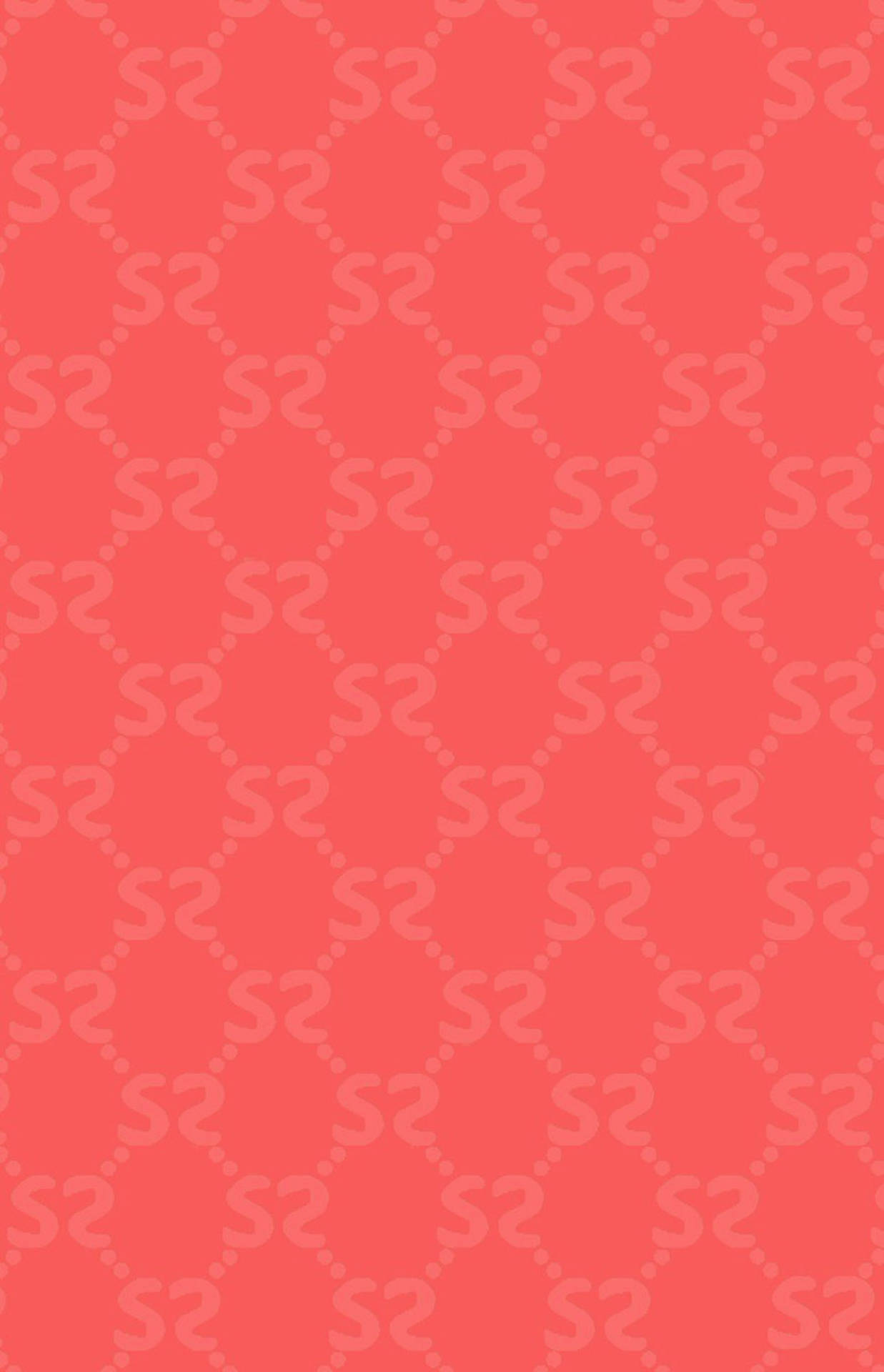 Peach Gucci Pattern Background