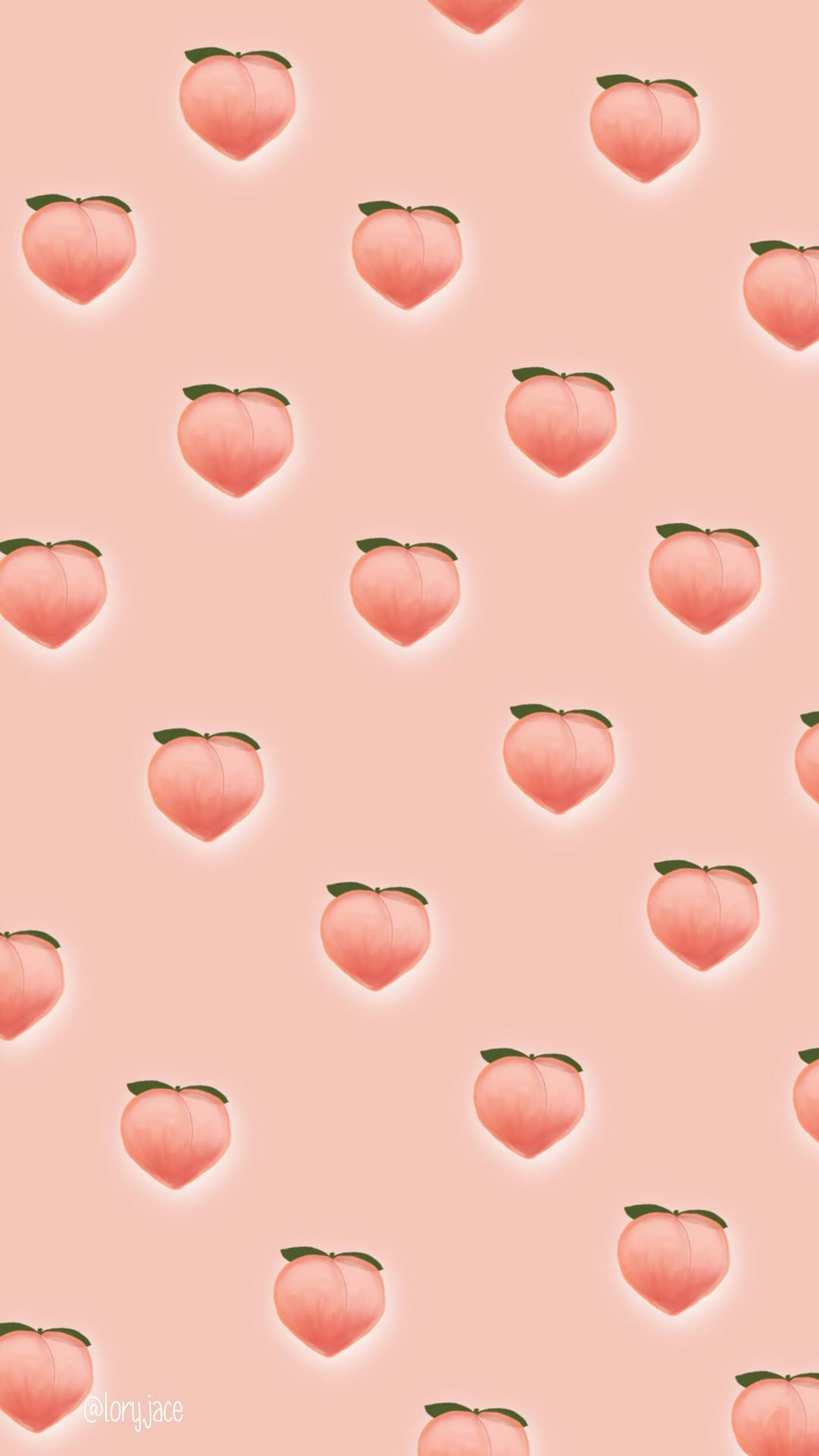 Peach Pattern Pastel Background Background