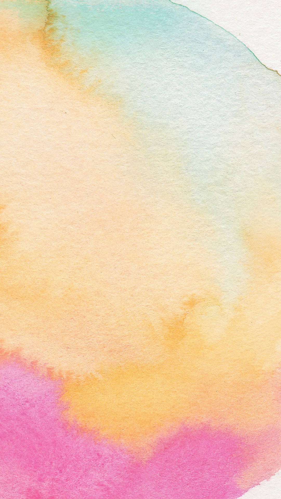 Peach Pink And Blue Paint Brush Background