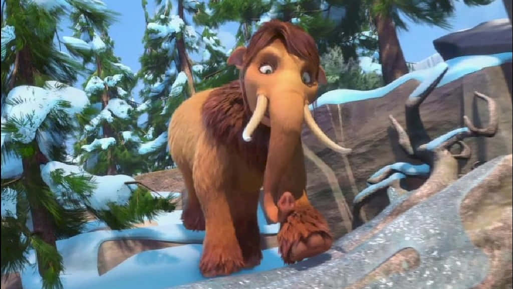Peaches From Ice Age Continental Drift Background