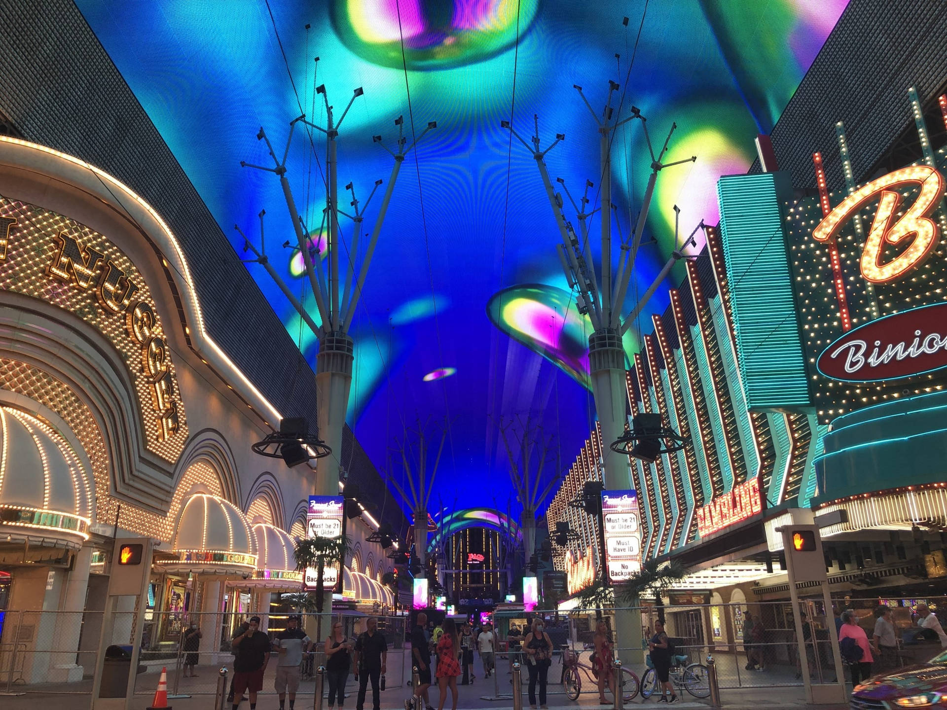 Peacock Design Fremont Street Ceiling