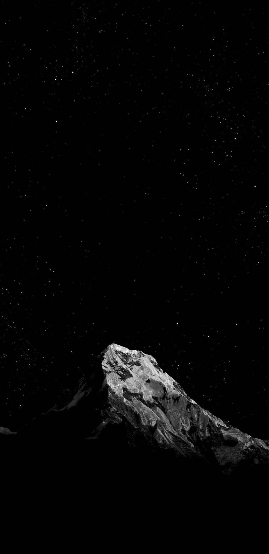 Peak Of A Mountain Oled Iphone Background