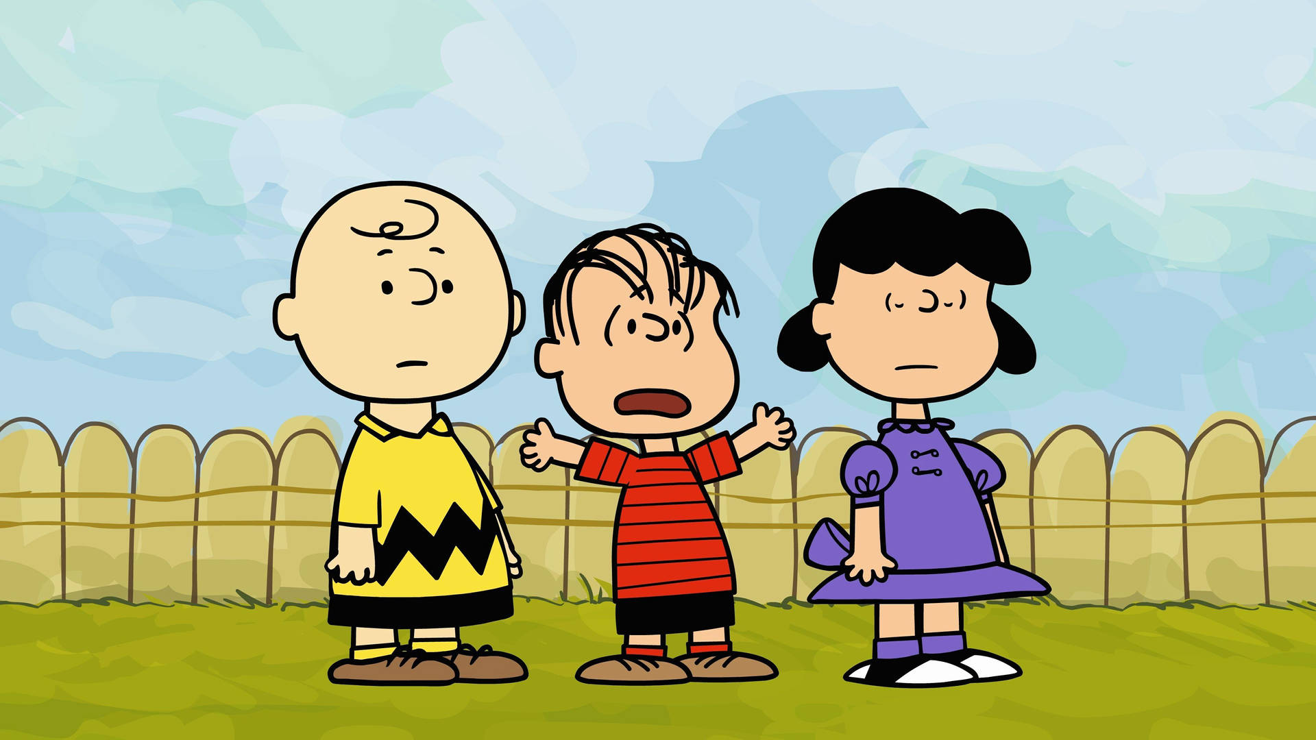 Peanuts Charlie, Linus And Lucy Background