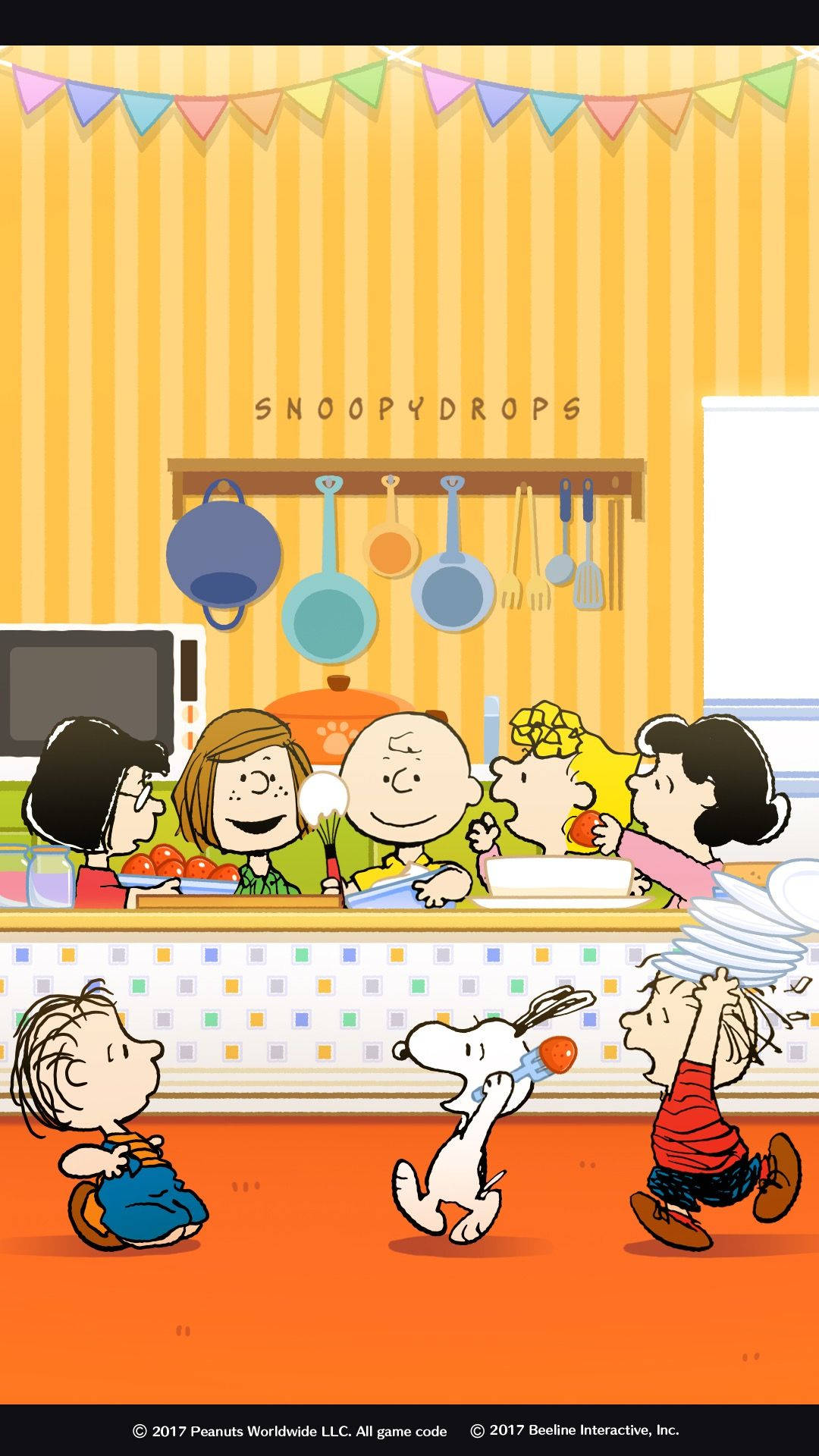 Peanuts Gang Preparing Thanksgiving Meal