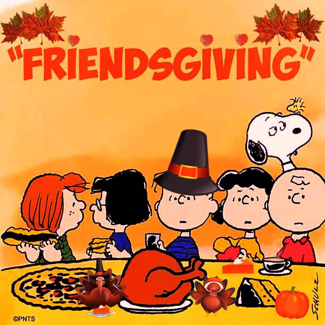 Peanuts Thanksgiving Friendsgiving Meal