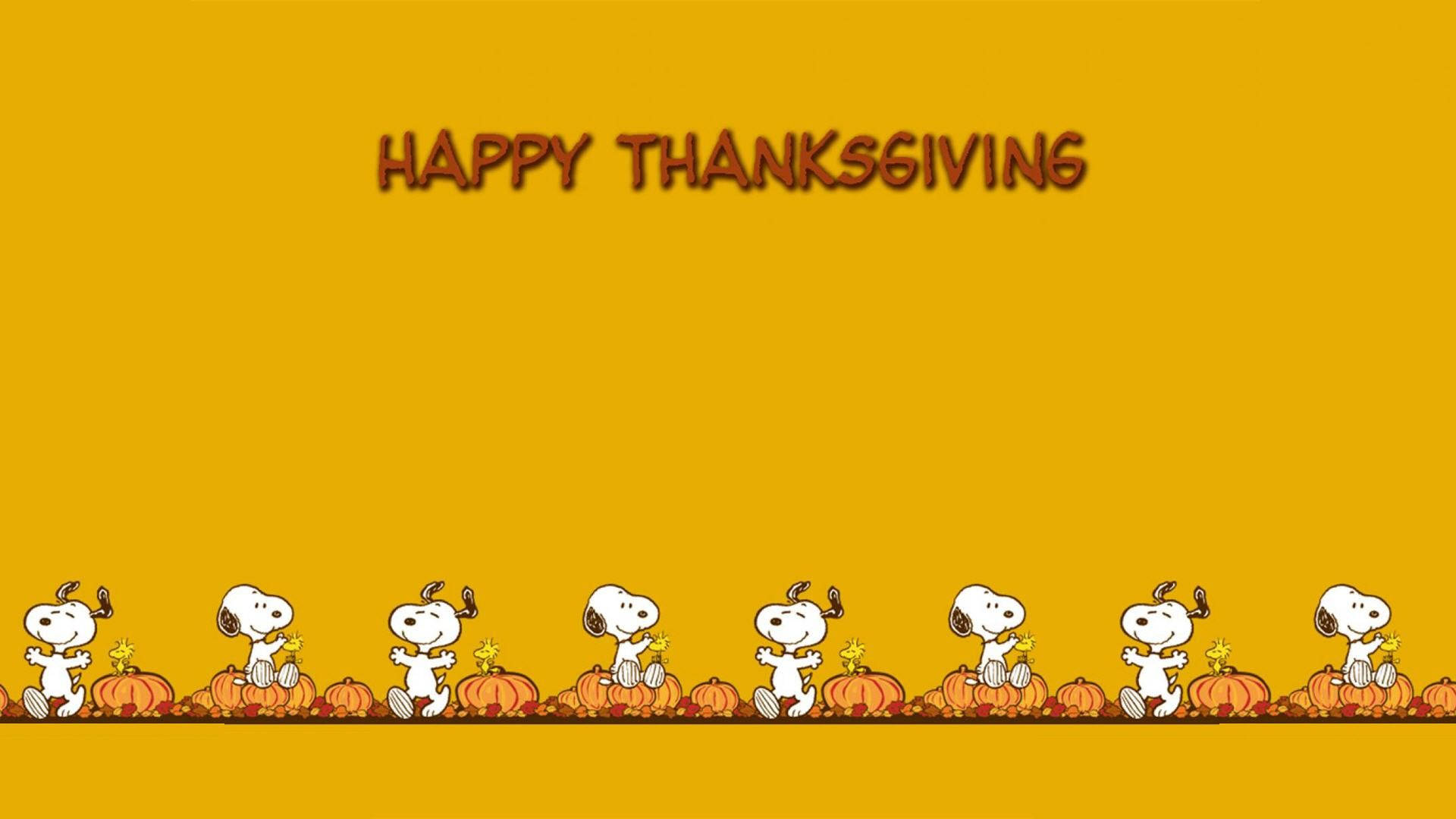 Peanuts Thanksgiving Snoopy And Pumpkin