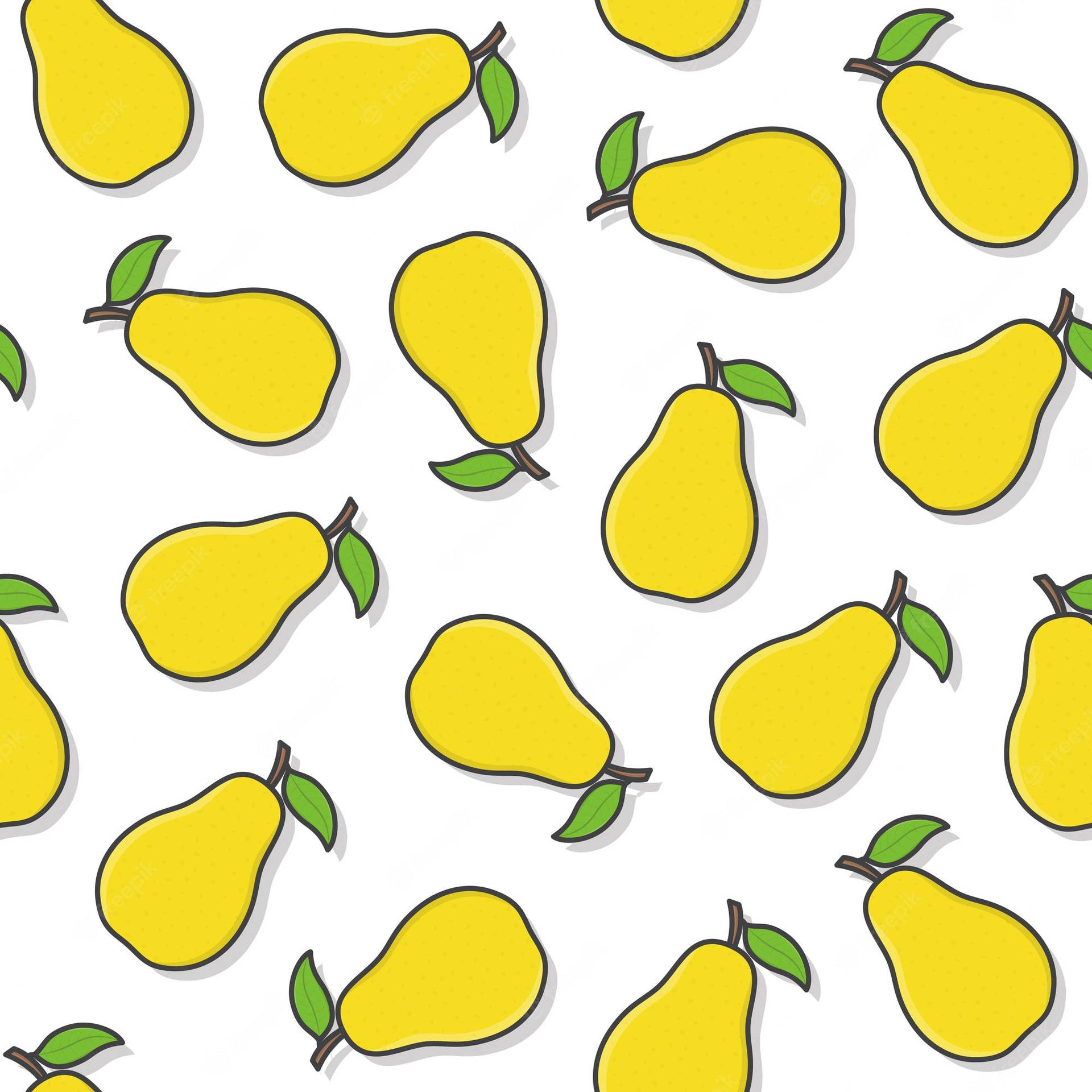 Pear Fruit Animation Background