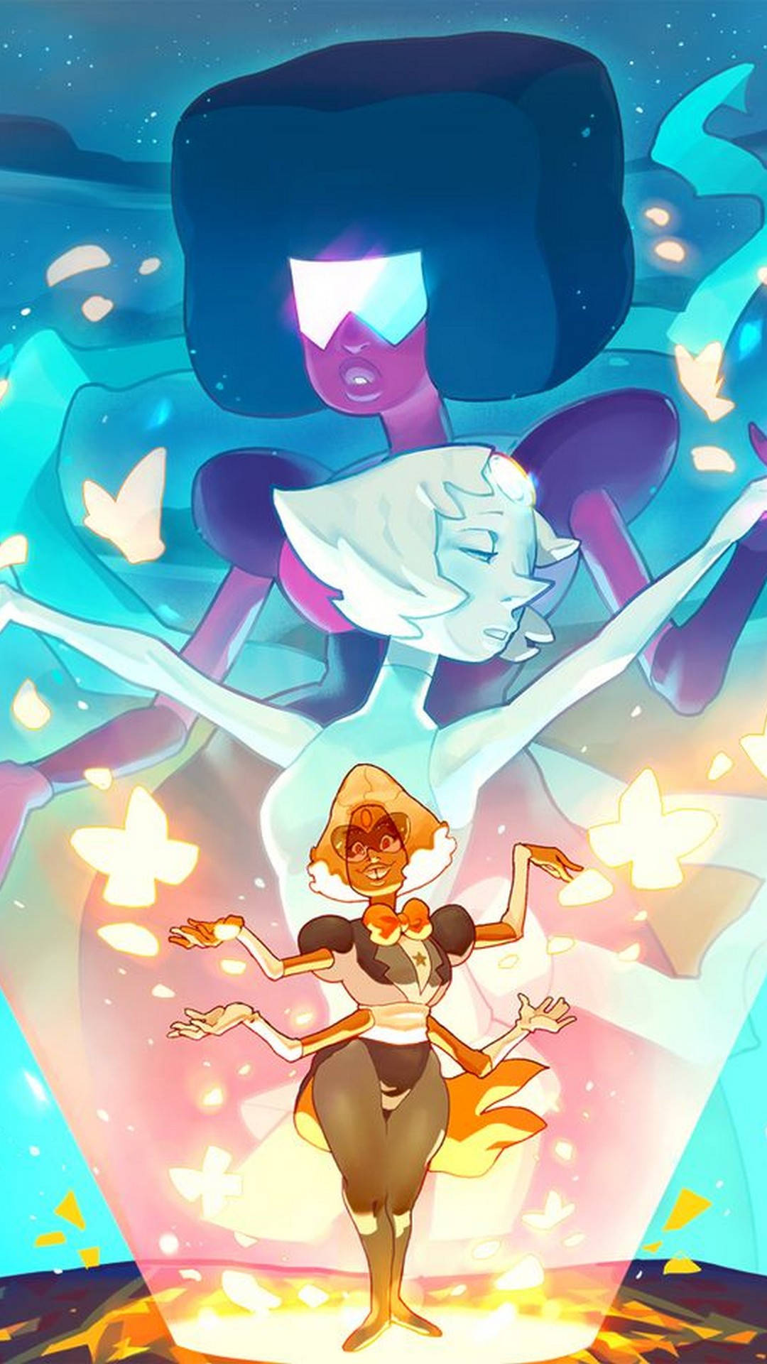 Pearl And Garnet Fusion Steven Universe Ipad