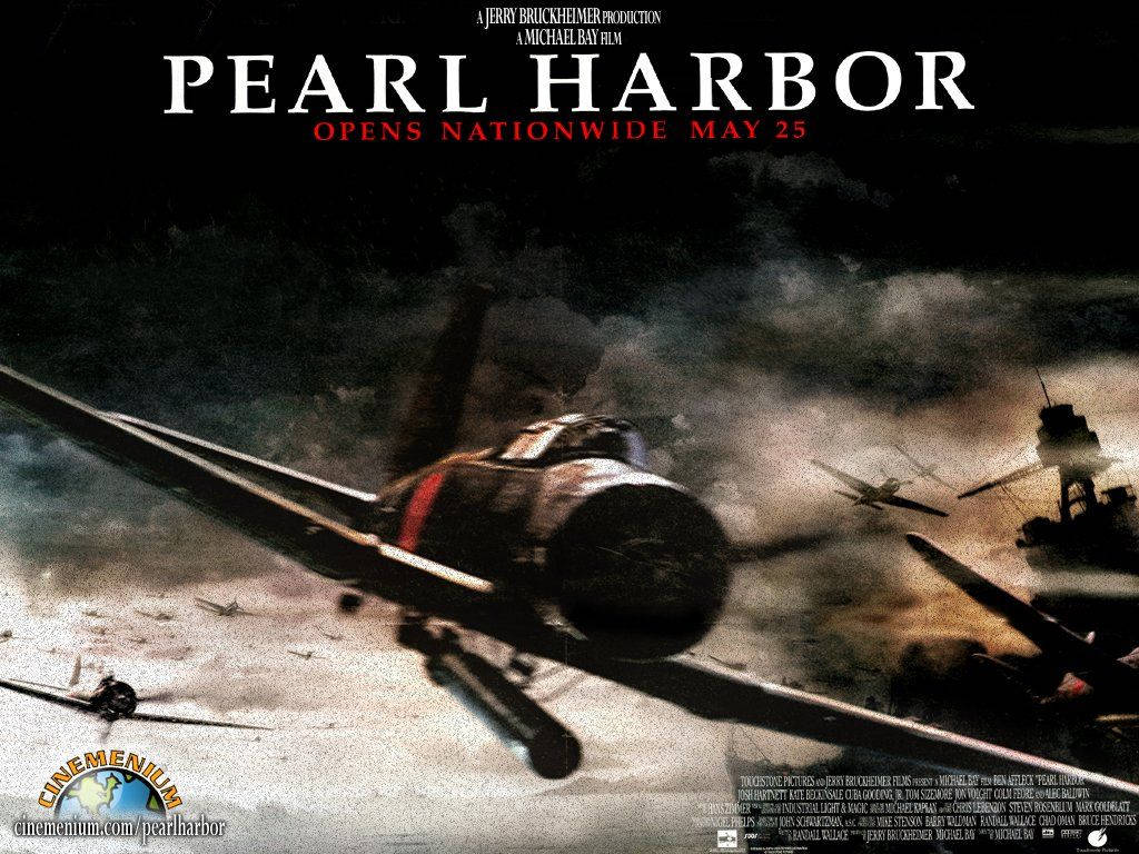 Pearl Harbor 2001 Movie Cover Background