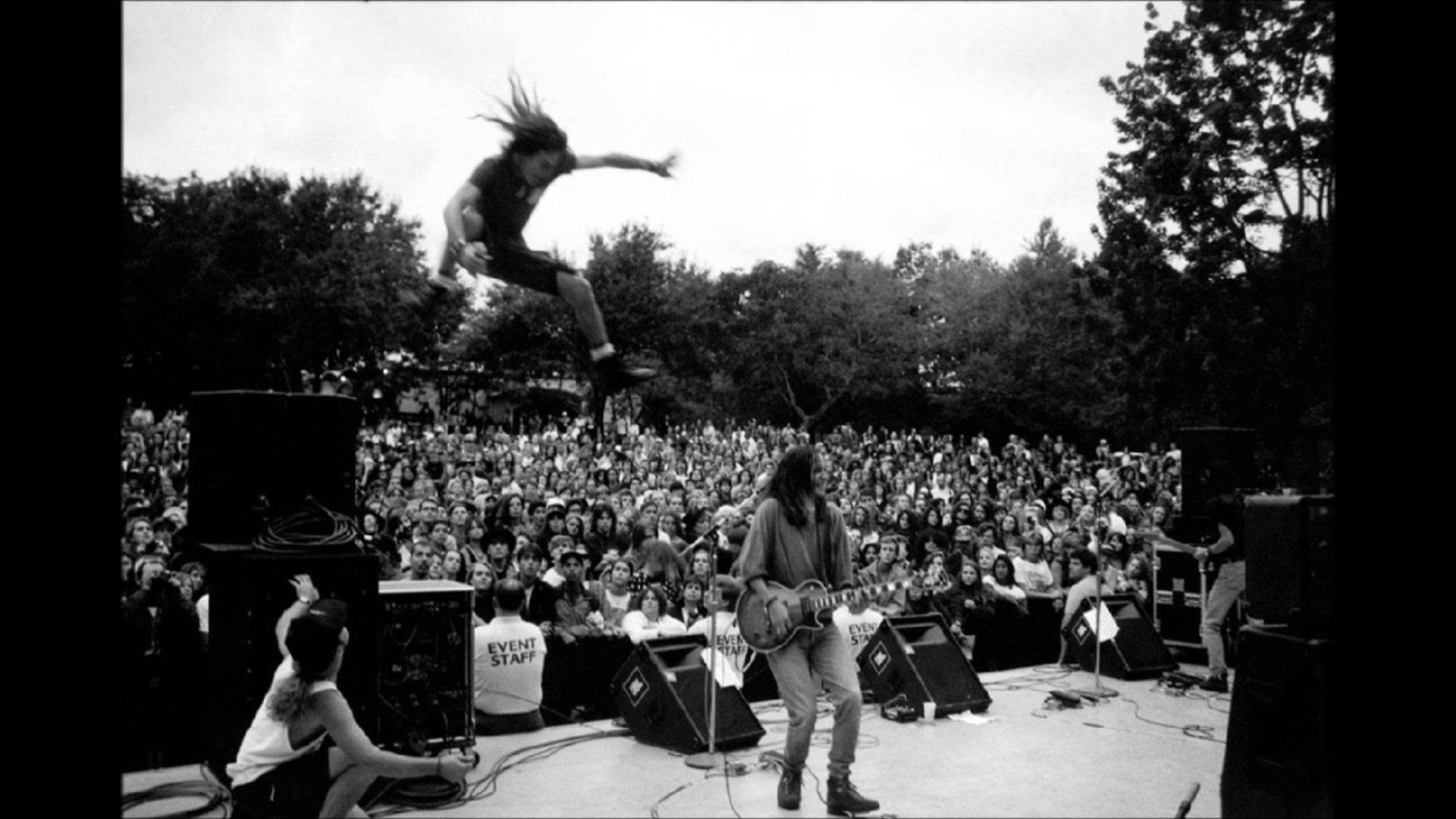 Pearl Jam Rock Band Live Concert Background