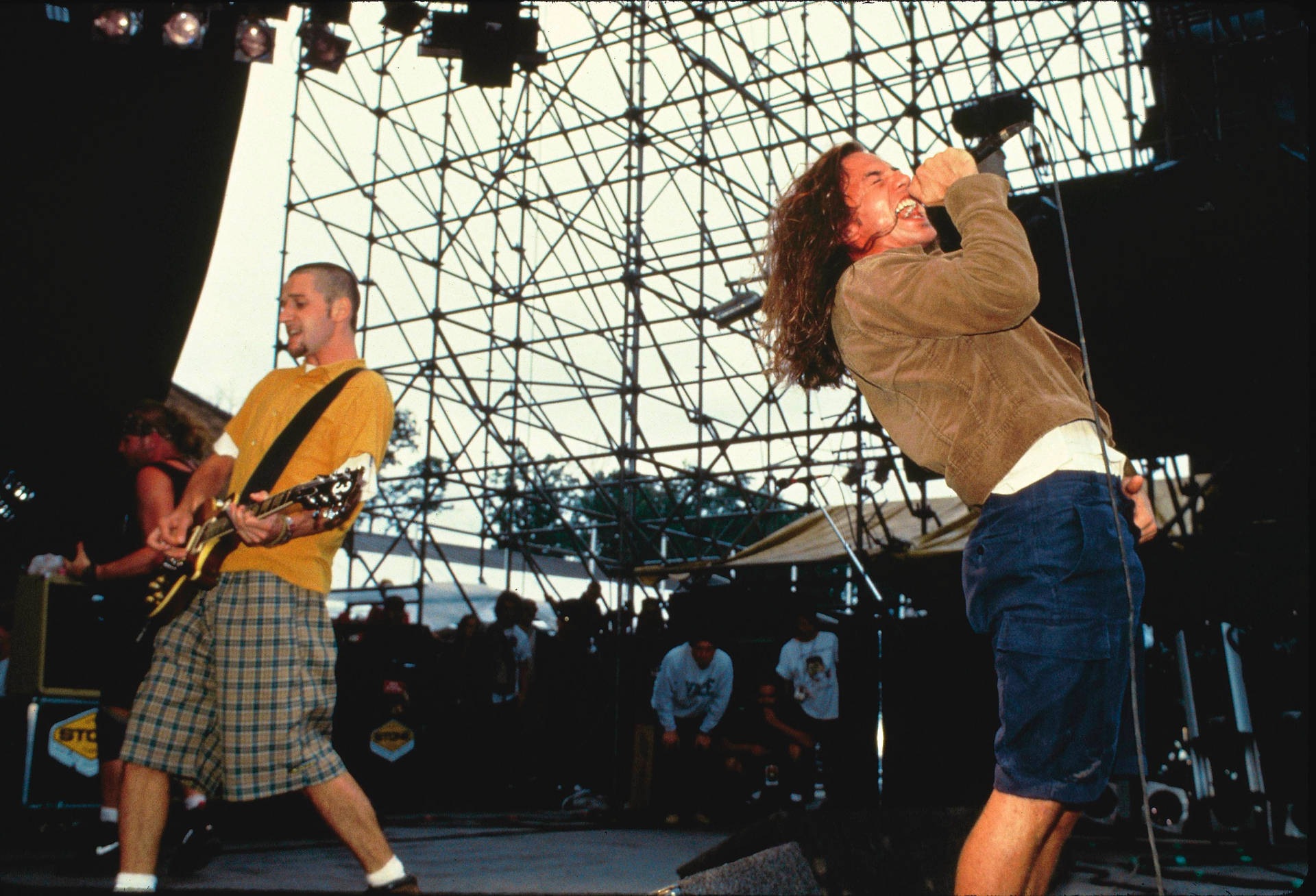 Pearl Jam Rock Band Lollapalooza Music Festival