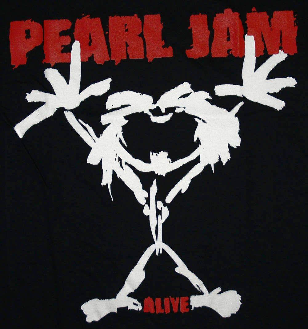 Pearl Jam Rock Band Stickman Logo Background
