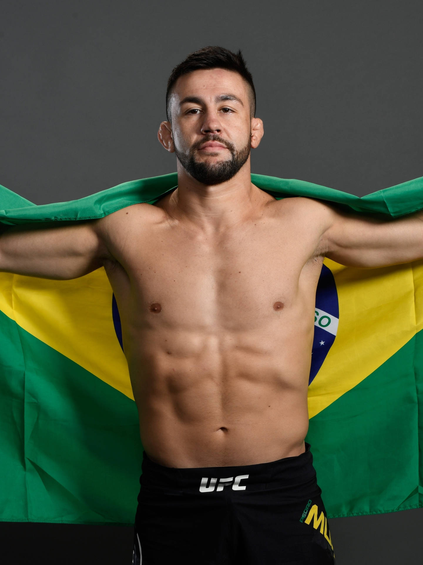 Pedro Munhoz Brazil Flag Background