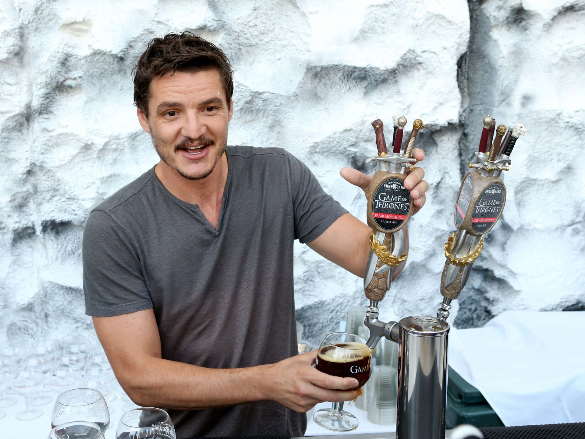 Pedro Pascal Gameof Thrones Beer Tap