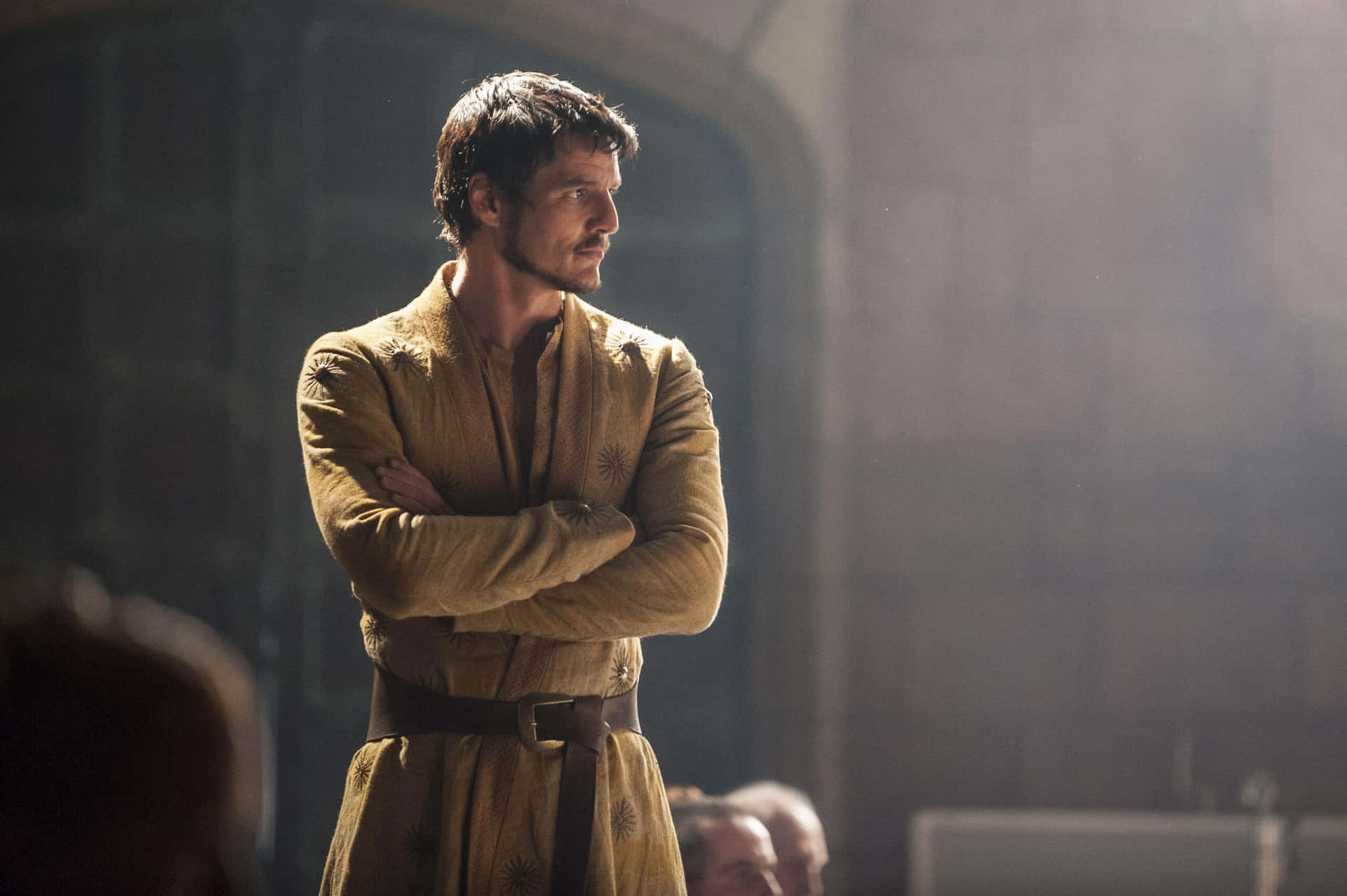 Pedro Pascal Medieval Character Pose