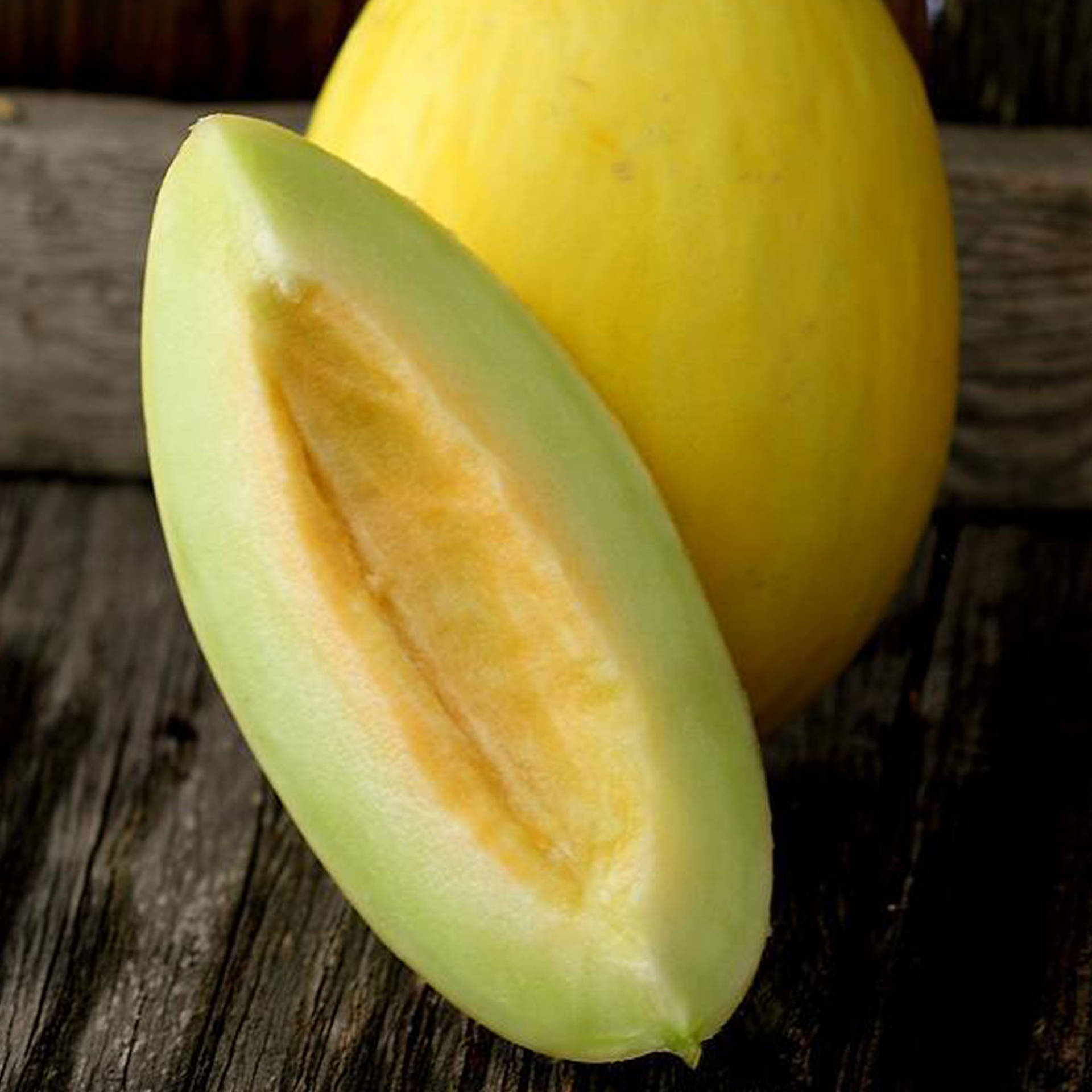 Peeled Canary Melon