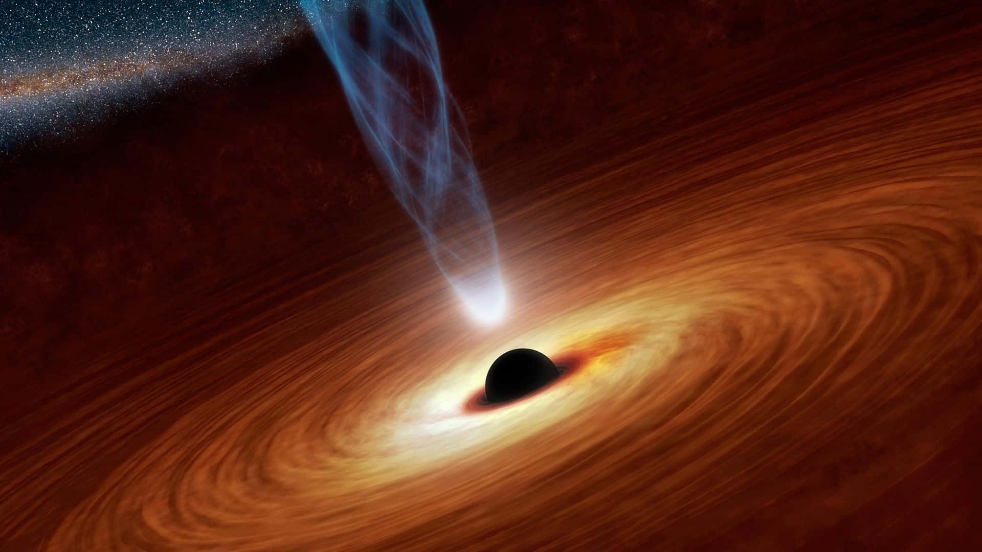 Peering Into The Vagaries Of An Interstellar Black Hole Background