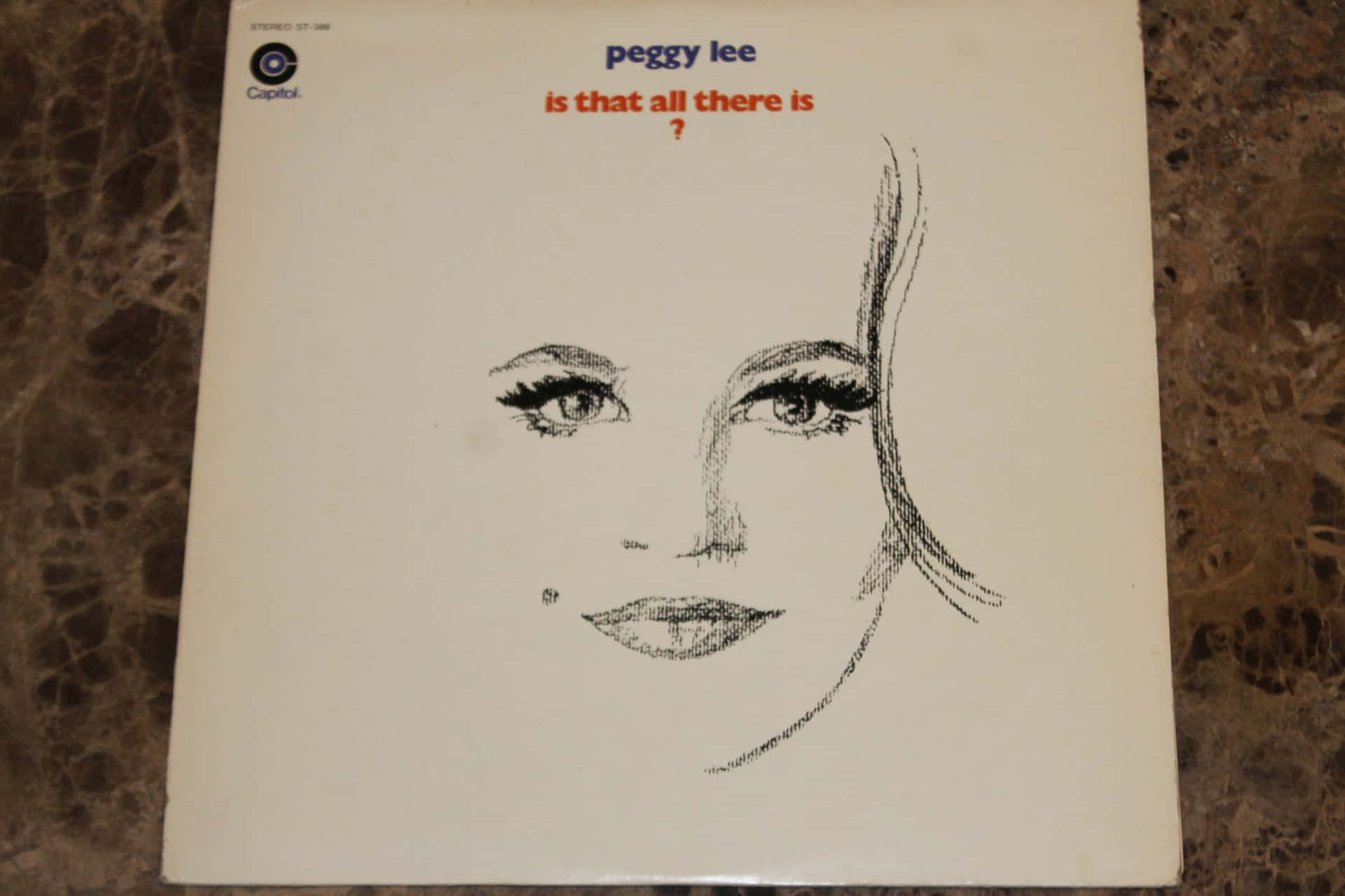 Peggy Lee Is That All There Is Album Cover Background