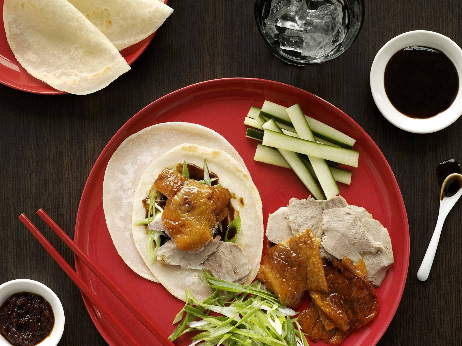 Peking Duck And Chinese Pancake Dish