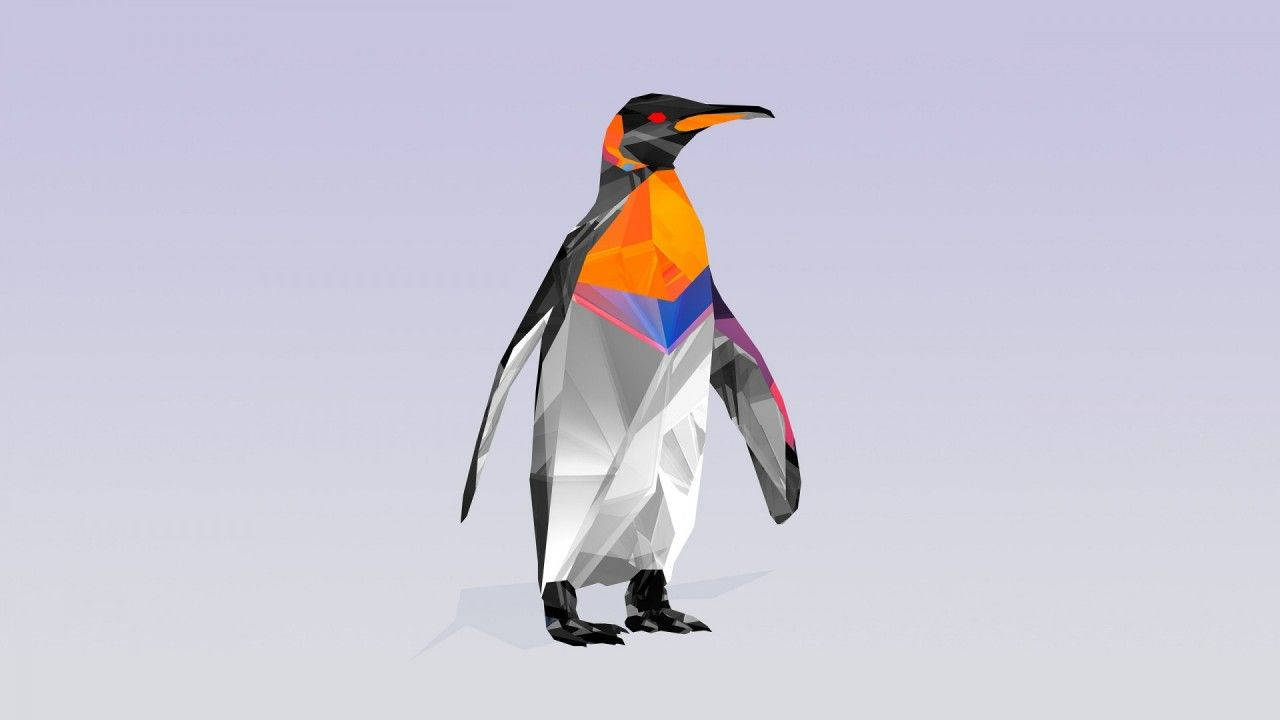 Penguin Polygonal Art