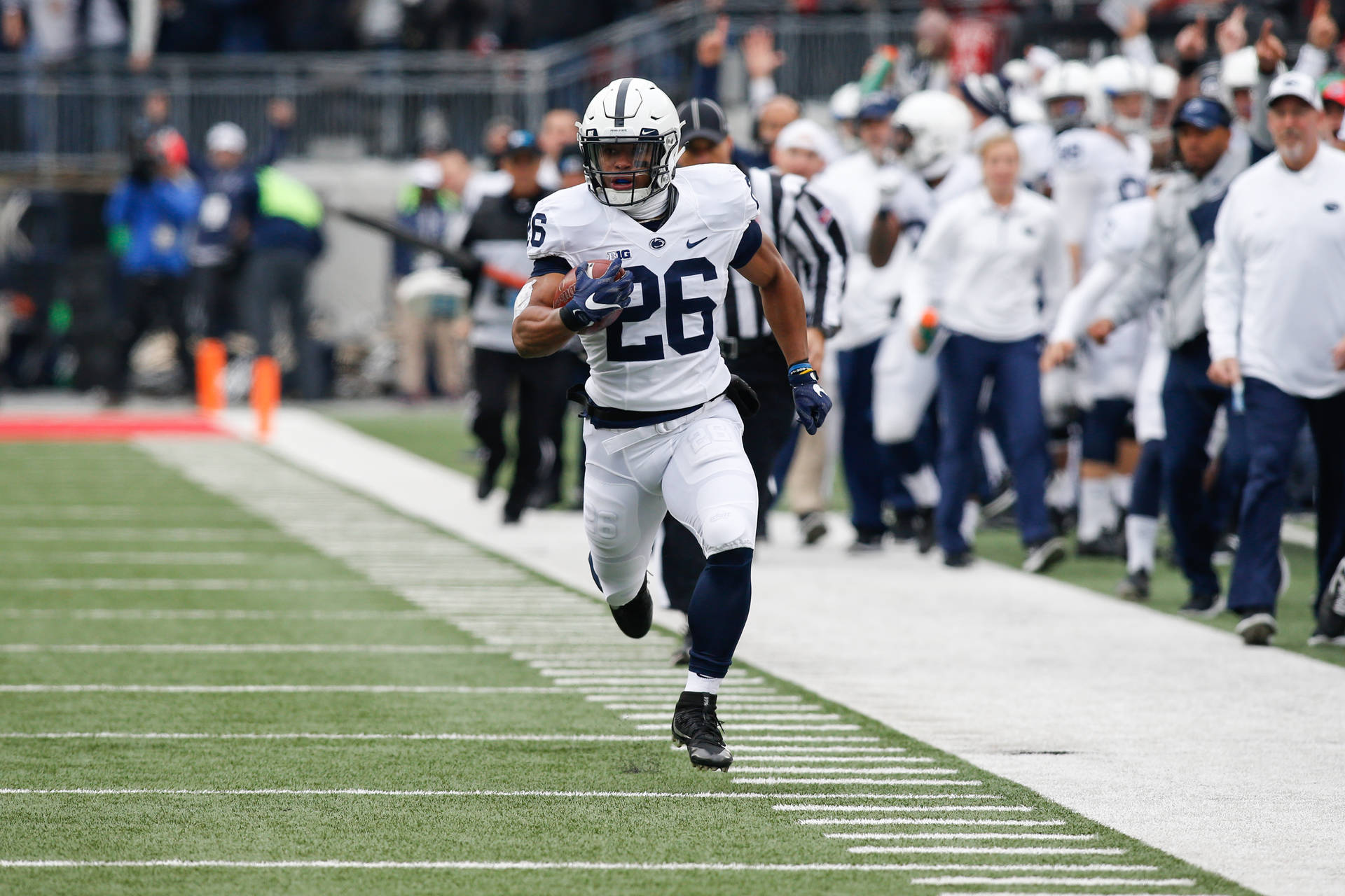 Penn State Football Running