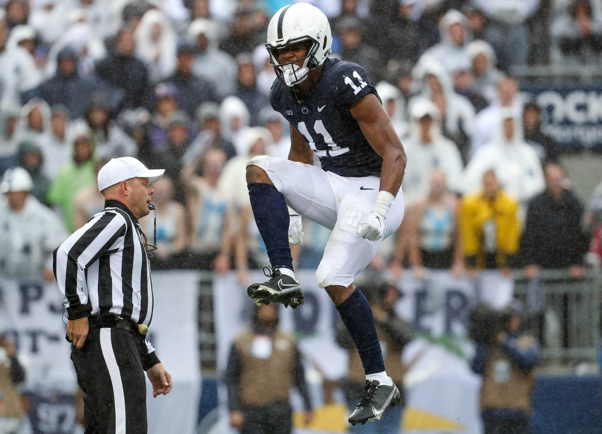 Pennsylvania State University Abdul Carter Background