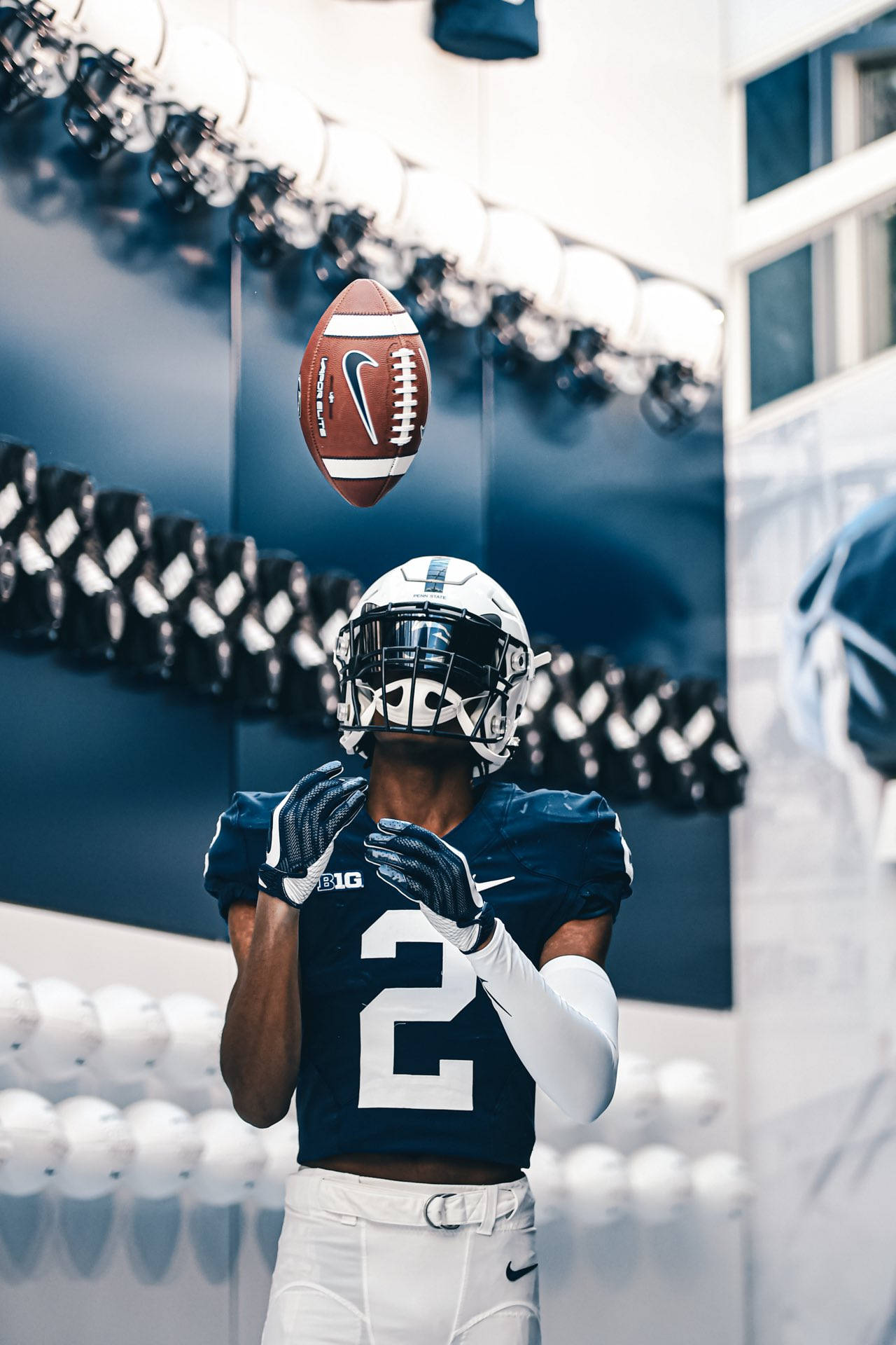 Pennsylvania State University Football Player Background