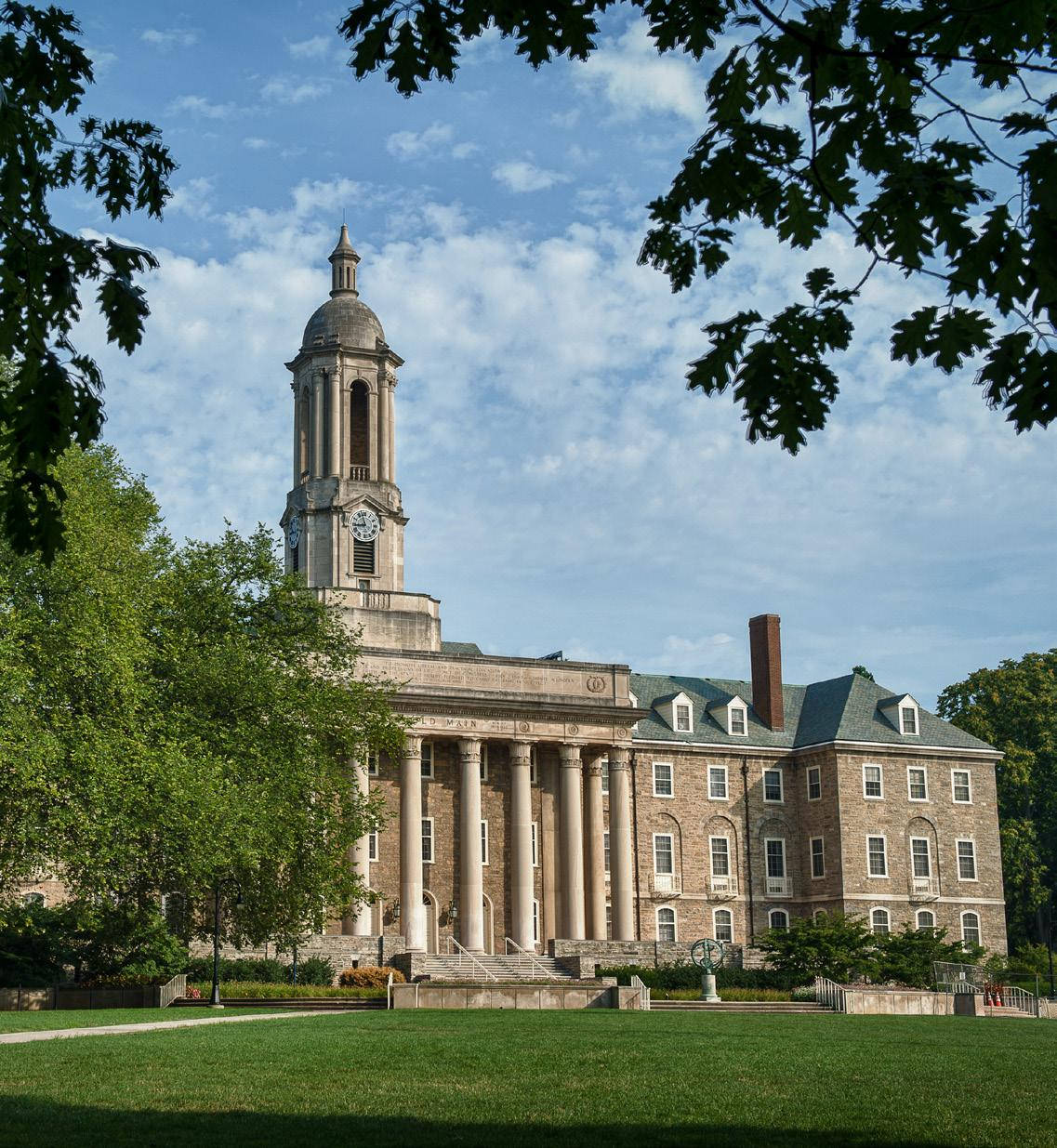 Pennsylvania State University Main Building Background