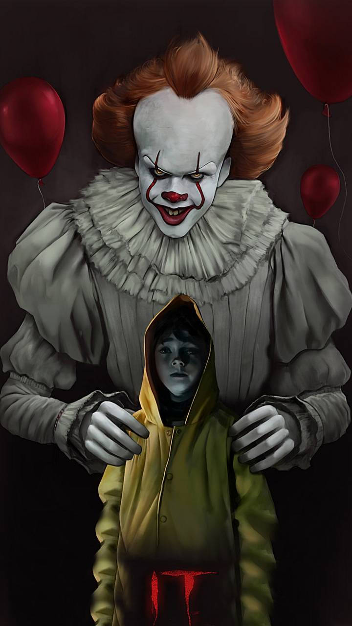 Pennywise And George Fan Art Background