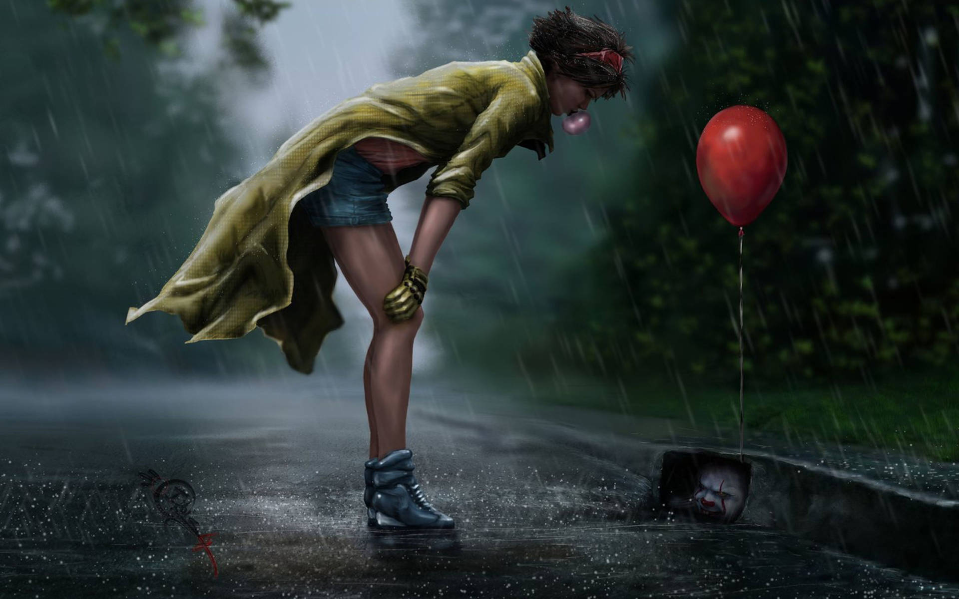 Pennywise And Jubilee Fan Art Background