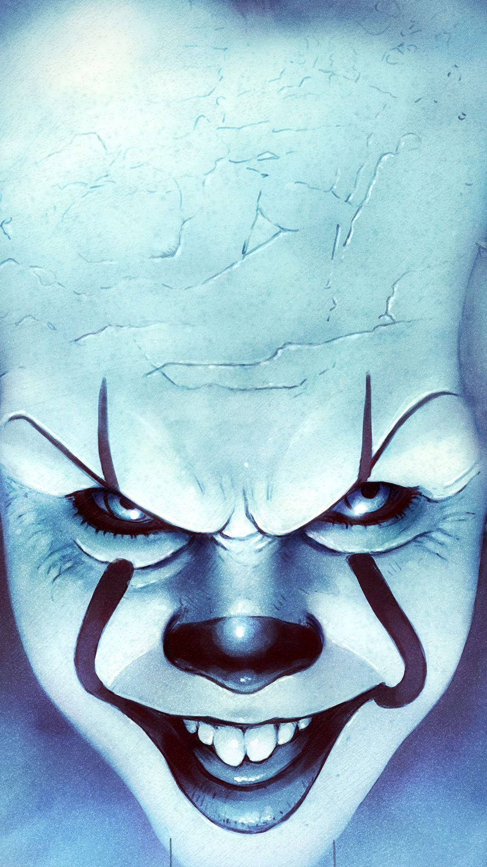 Pennywise Bright Face Background