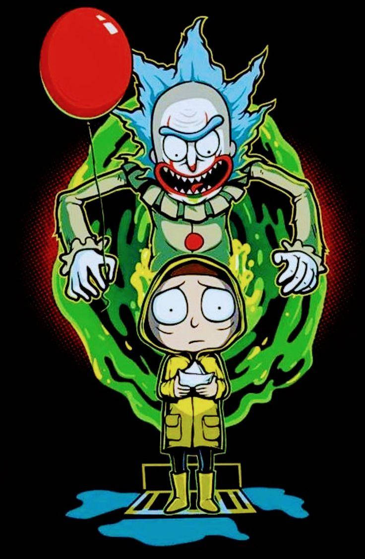 Pennywise Rick And Morty Iphone