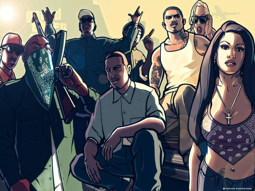 People From Gta San Andreas Background